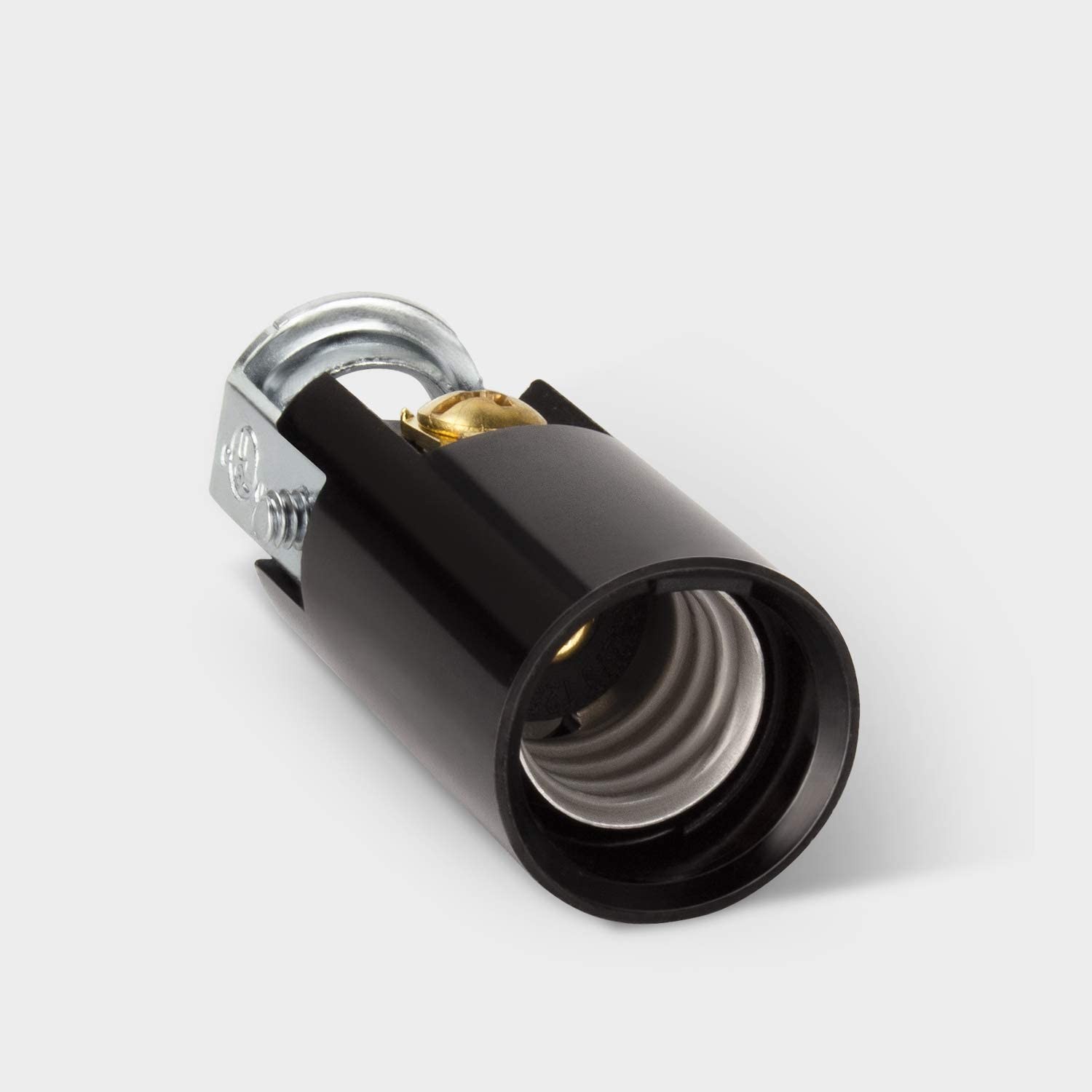 DiCUNO E12 LED Light Bulb Socket, Candelabra Base Socket Replacement, Black