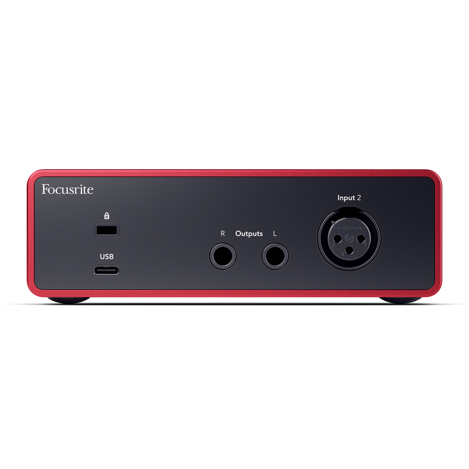 Focusrite Scarlett Solo 4th Gen USB Audio Interface - Red