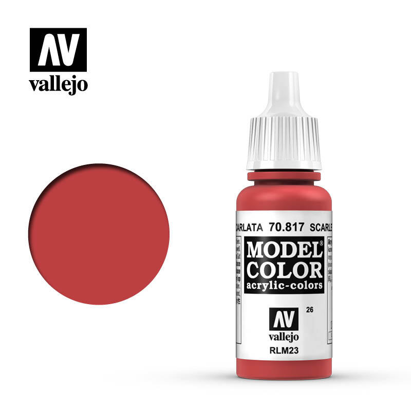 Vallejo Model Color Scarlet 70.817