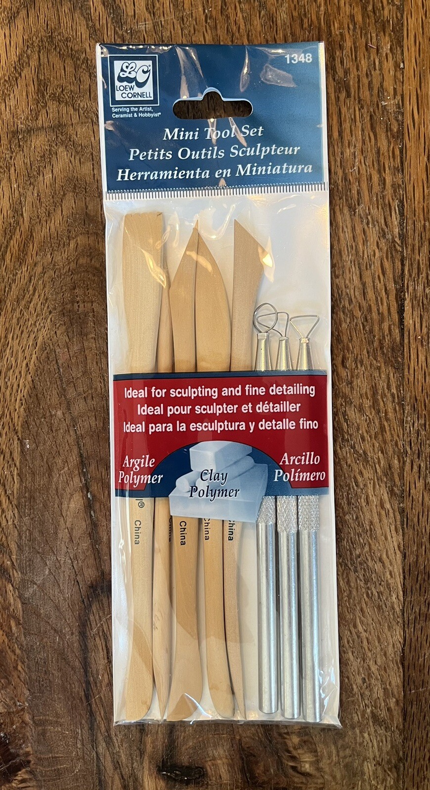 Loew Cornell Ceramic Sculpting Mini Artist Tool Set NEW