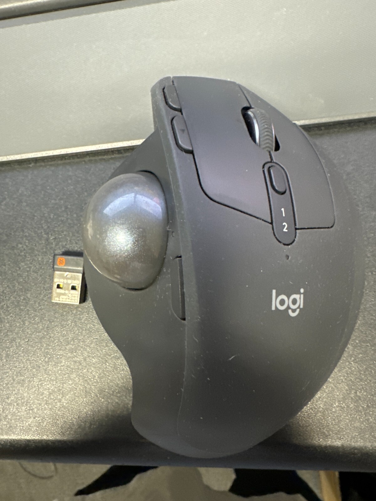 Logitech MX Ergo Plus Wireless Mouse GRAPHITE