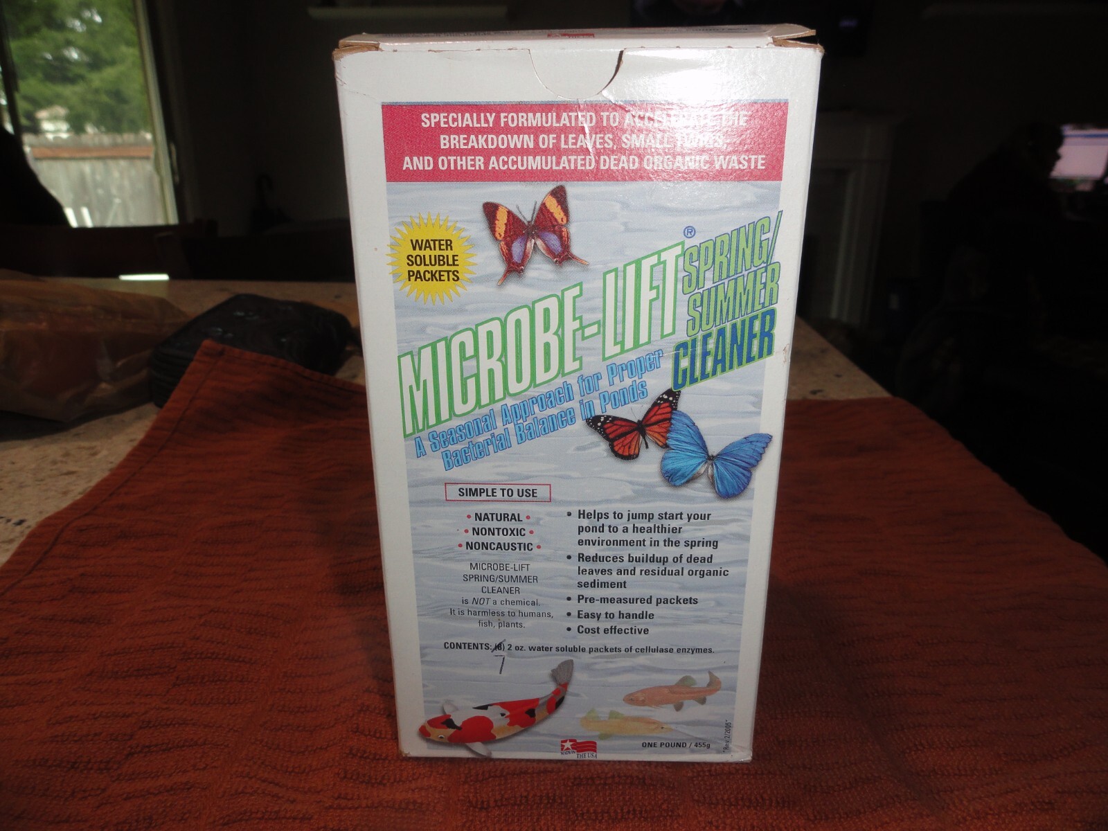 MICROBE-LIFT Spring Summer Cleaner pond Bacterial Balance 7 Packets