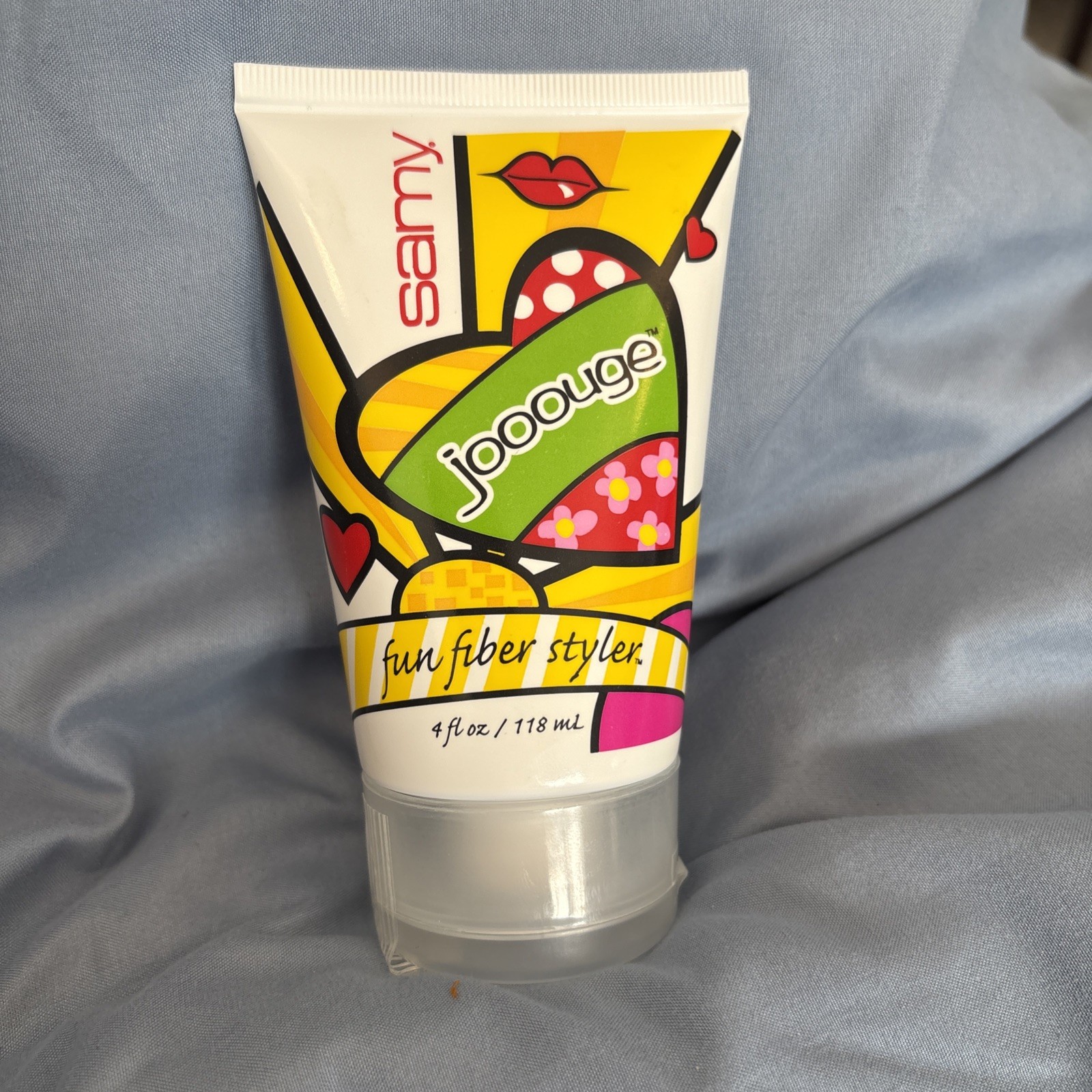 Samy Jooouge Fun Fiber Network Styler 4 oz Body & Lift Provides Control & Hold