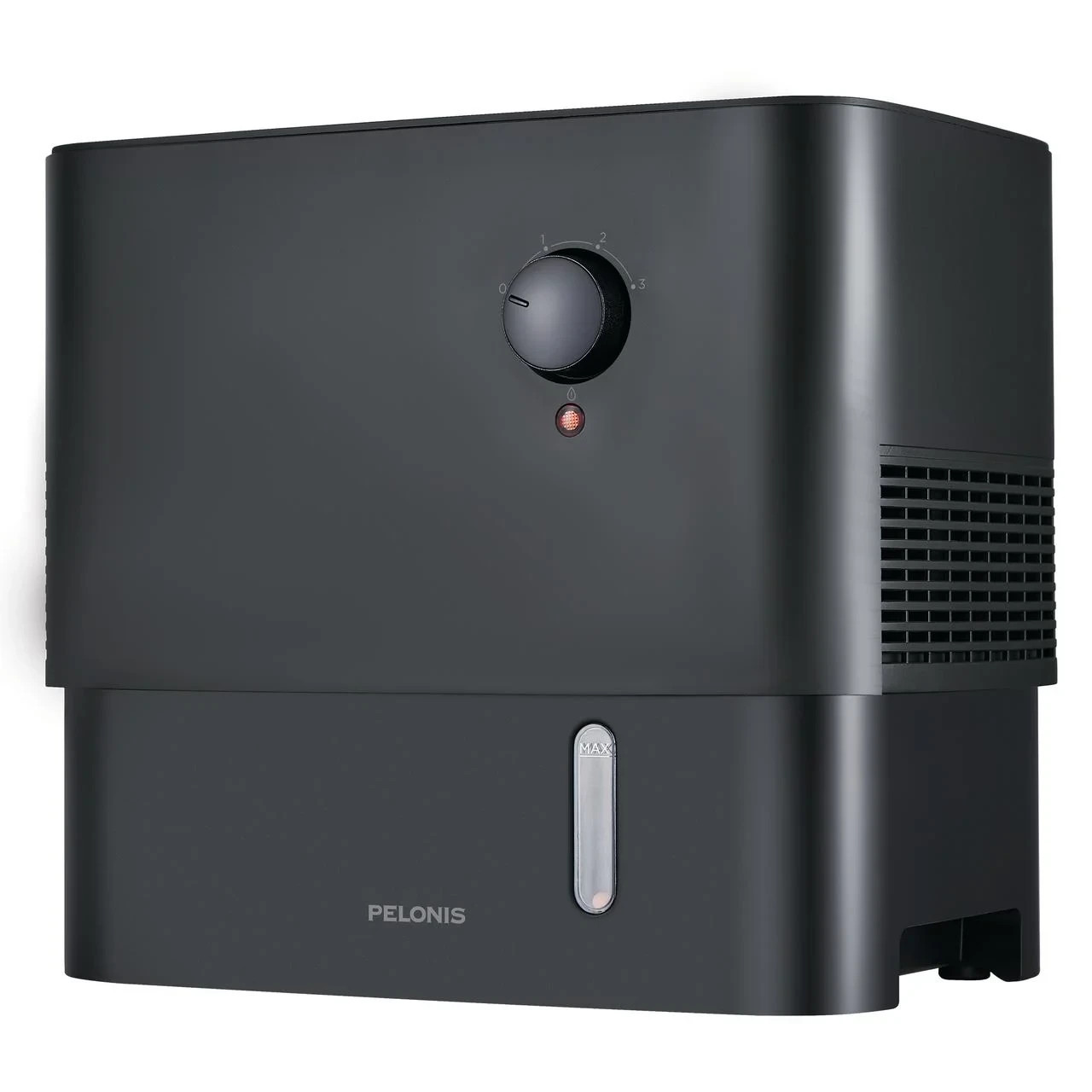 Pelonis 1 Gallon Cool Mist Humidifier, 500 Sq. ft. Coverage, Black, OPEN BOX