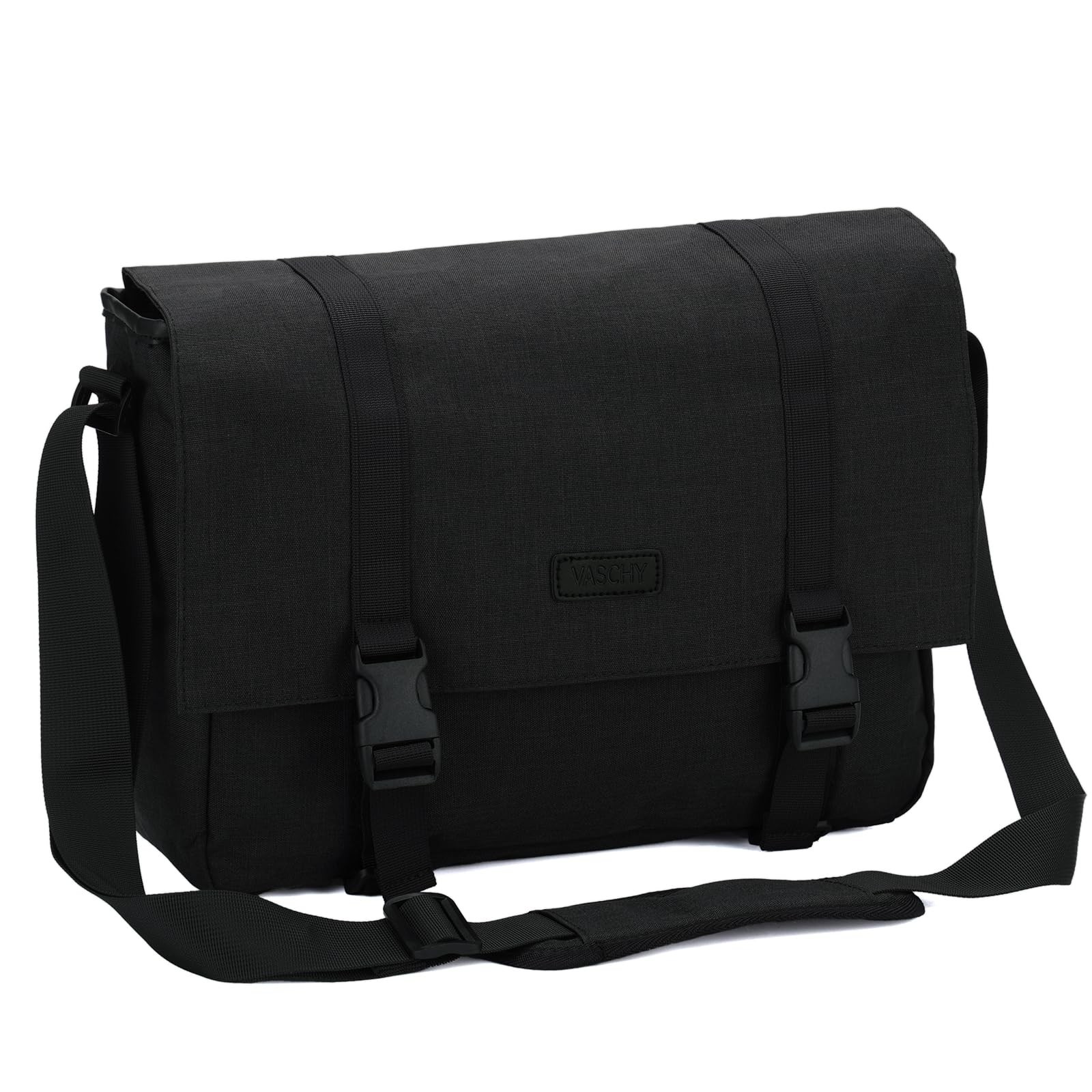 VASCHY Messenger Bag,Water Resistant Casual Lightweight Slim Crossbody Should...