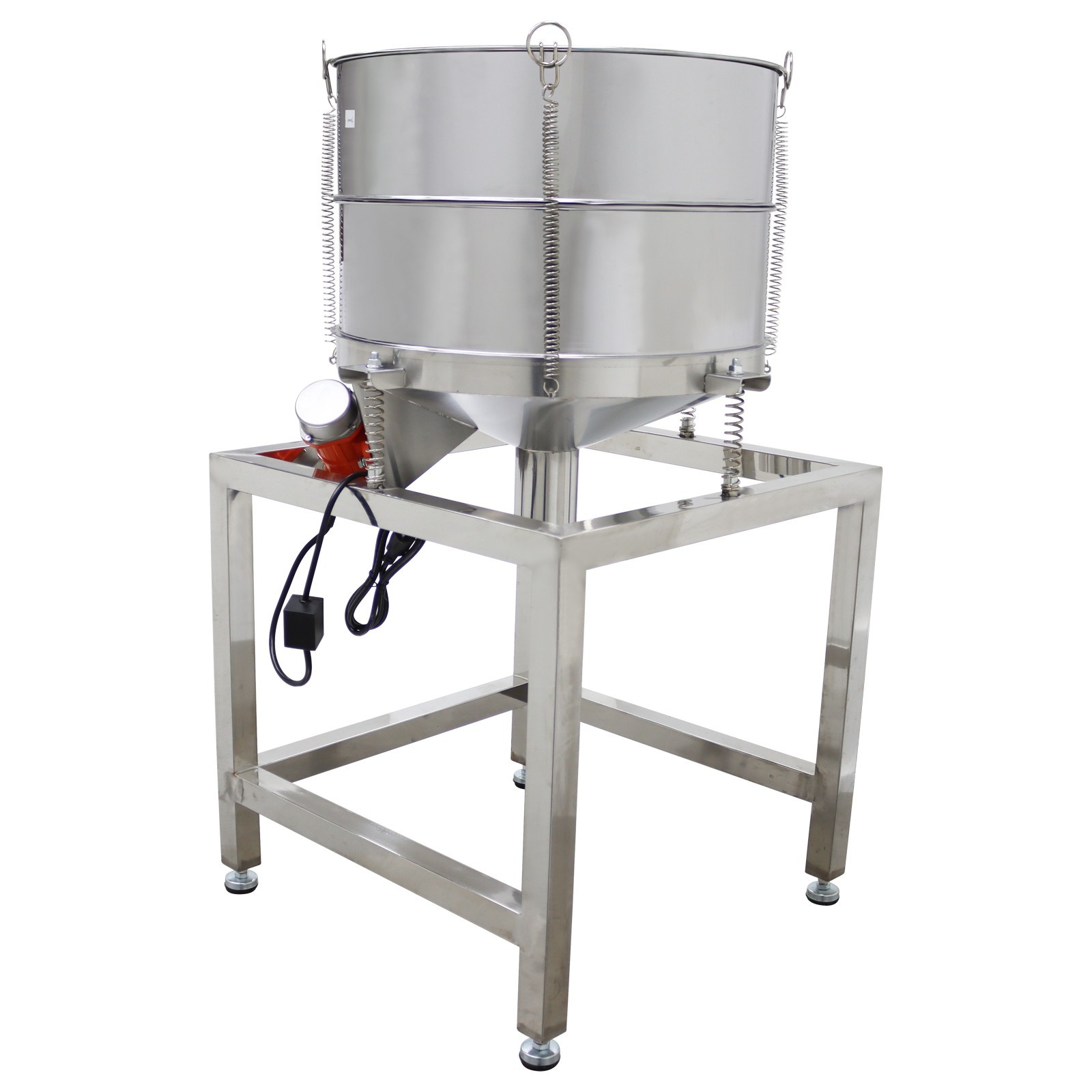 Electric 19.6" Vibrating Screen 110V 30&60Mesh Screen 2-in-1 Double Layer Shaker