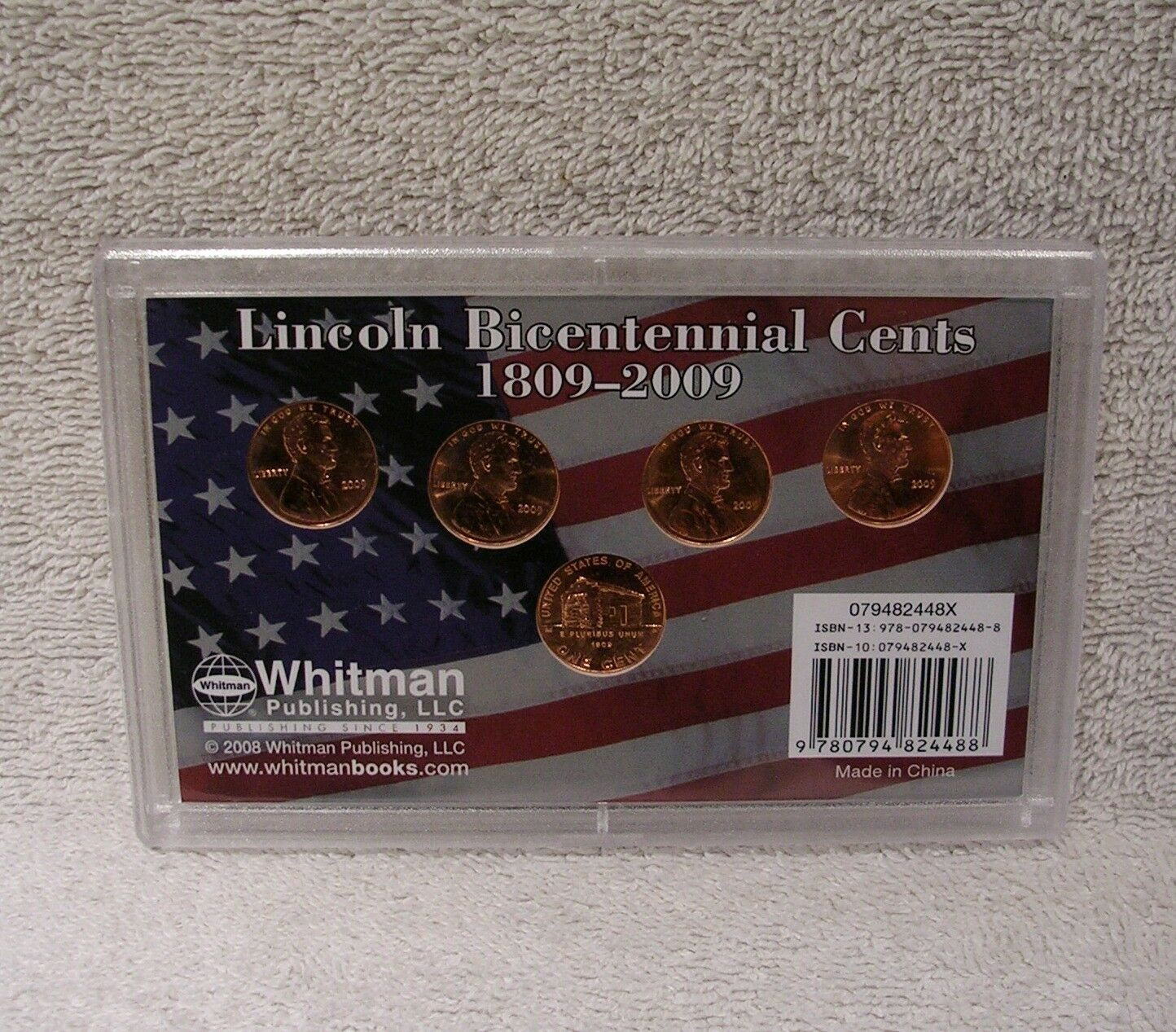 Lincoln Bicentennial Cents 2009 in Display