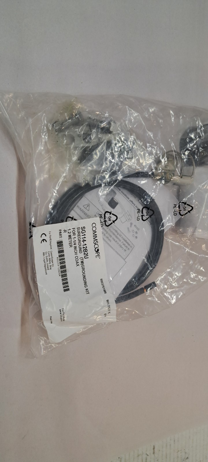 COMMSCOPE Grounding Kit SG114-12B2U / SG11412B2U (NEW)