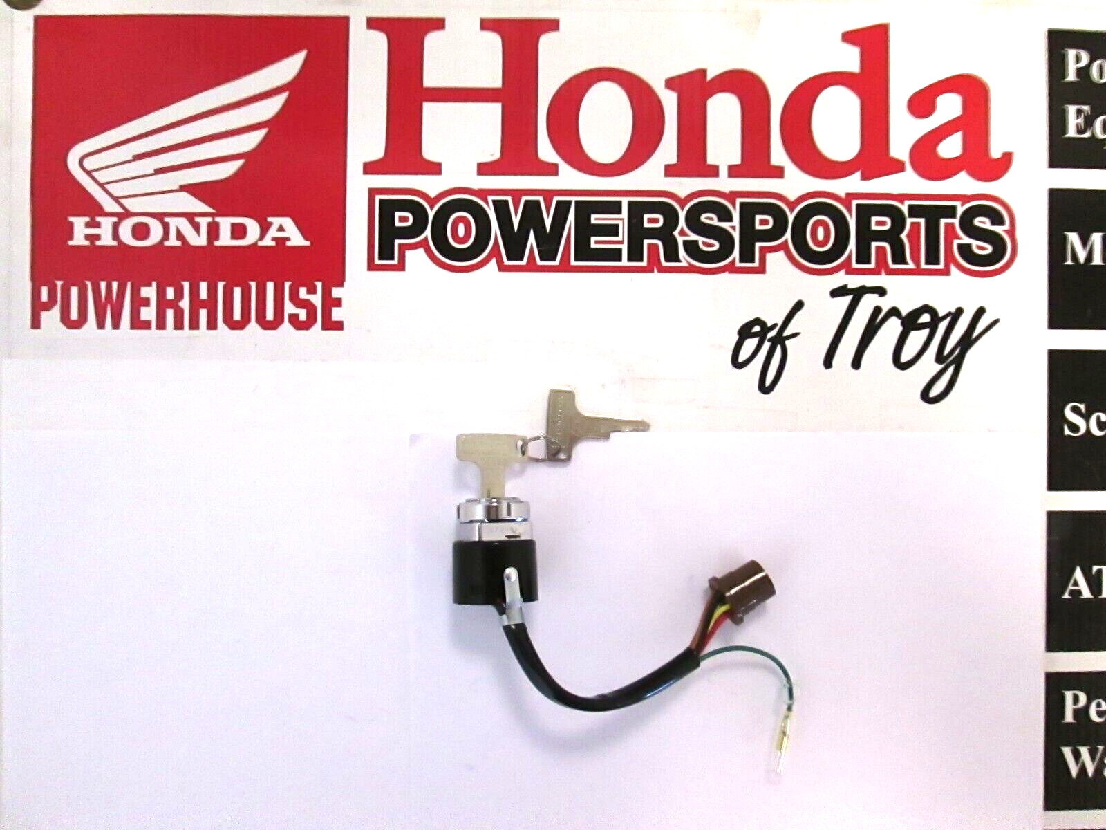 GENUINE HONDA OEM IGNITION SWITCH W/ KEYS 1970-1971 CT70 TRAIL 35100-098-672 *