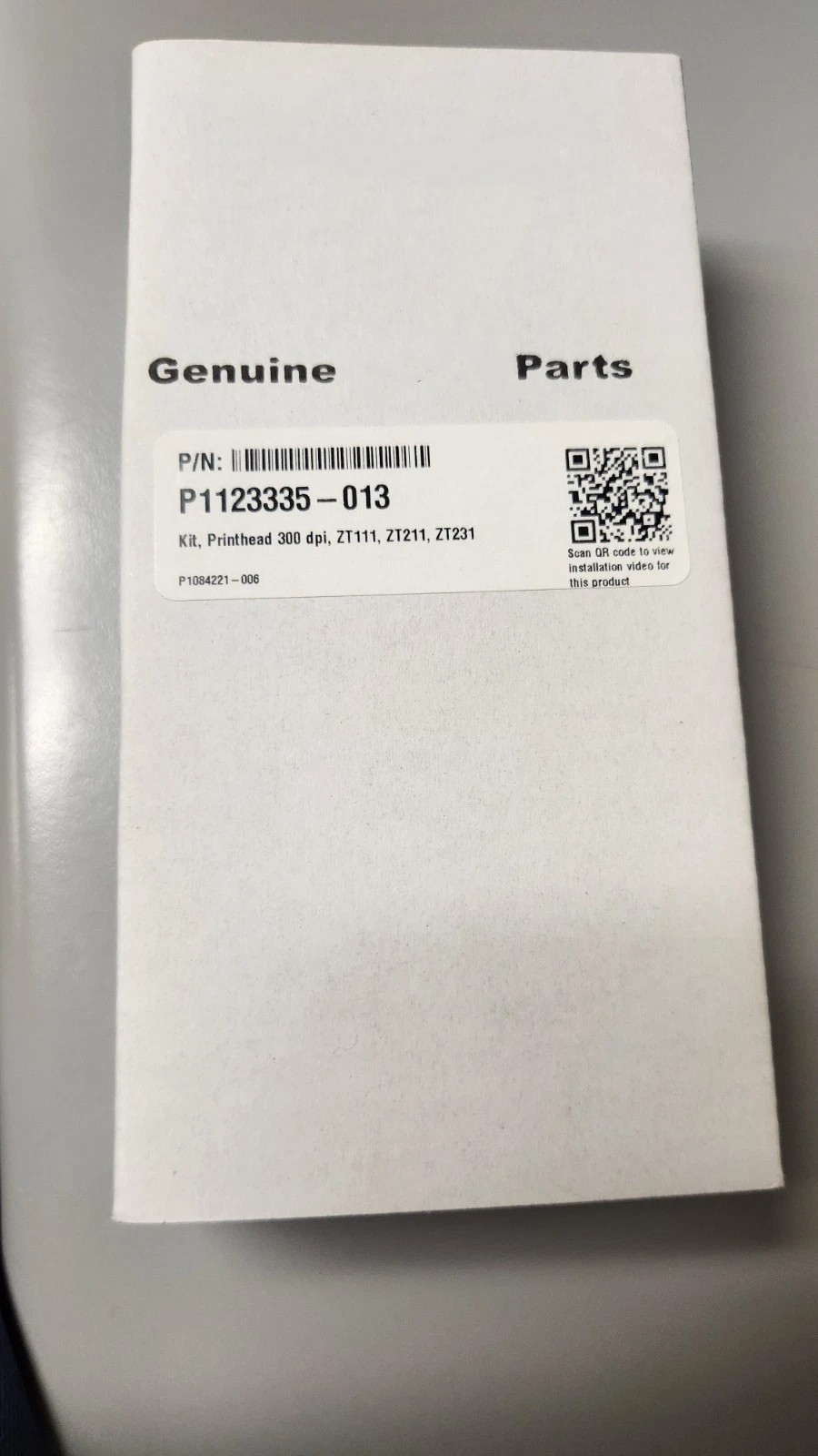 Genuine Printhead for Zerba ZT111 ZT211 ZT231 305dpi Printer P1123335-013
