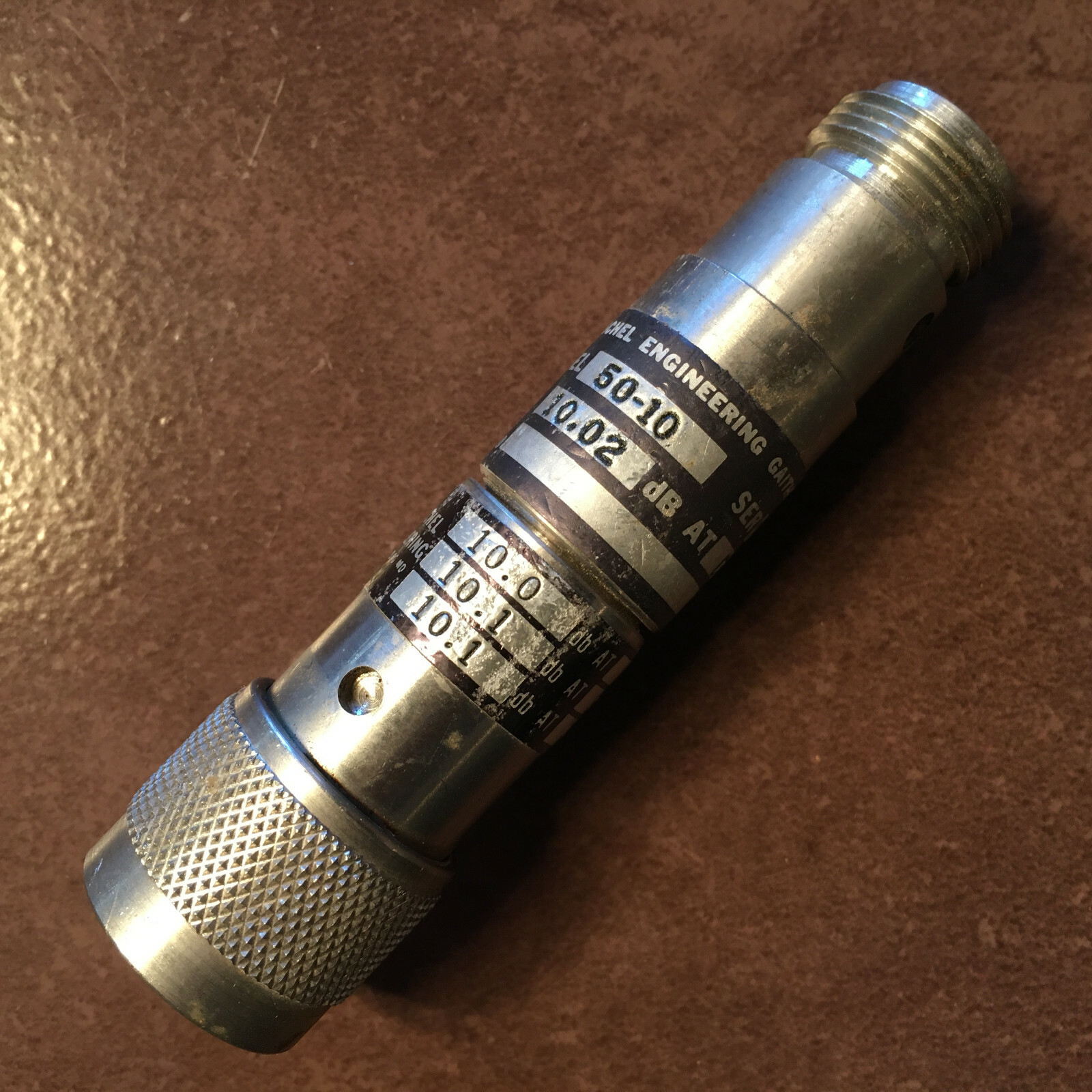 Weinschel Engineering 50-10 Attenuator, sn H3967