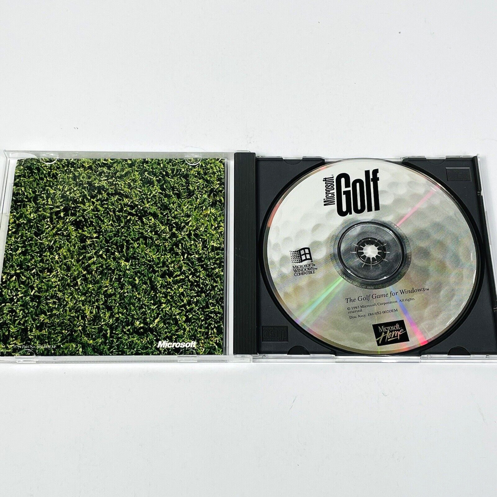 Microsoft Golf Multi-Media Edition PC CD-ROM Software Video Game