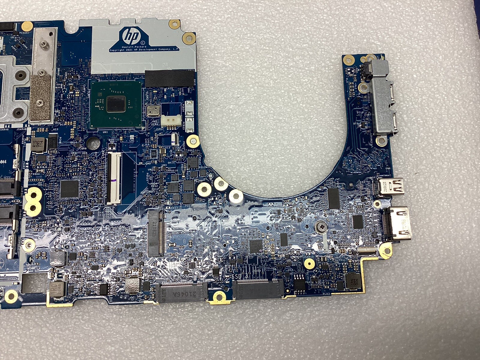 System board for HP ZBook Fury 15 G8 Intel i7-11800H 2.30 GHz CPU PN# M87577-001