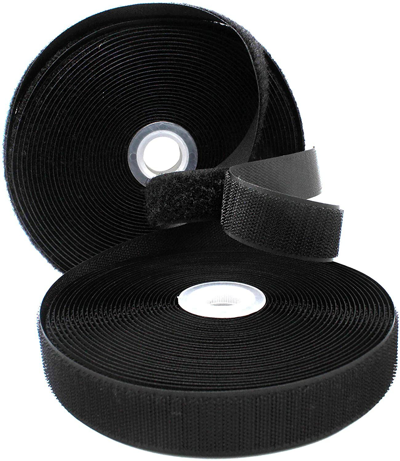 YKK Sew on Hook & Loop -  5 or 10 Yards - Black, White