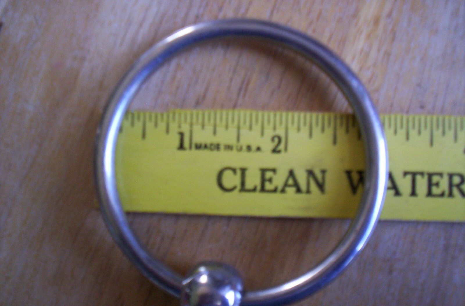 Used Stainless Half Moon Link Loose Ring Bit 4 3/4" Mouth
