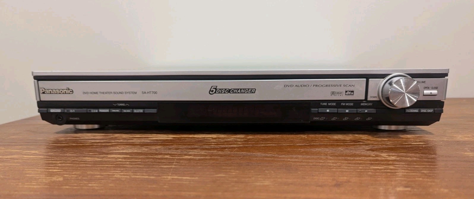 Panasonic SA-HT700 DVD Home Theater Sound System - 5 Disk Changer Only