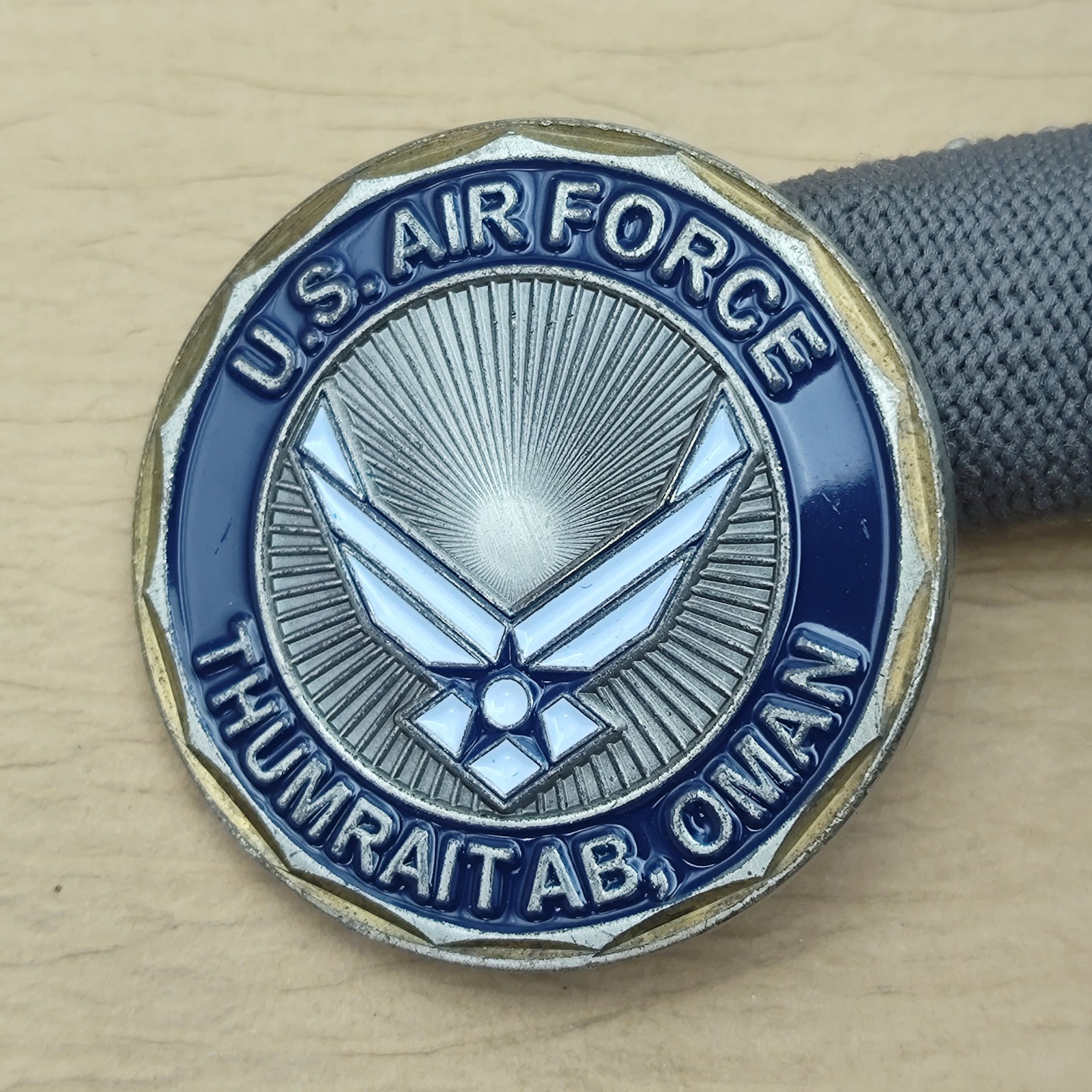 USAF THUMRAIT AB,OMAN Challenge Coin