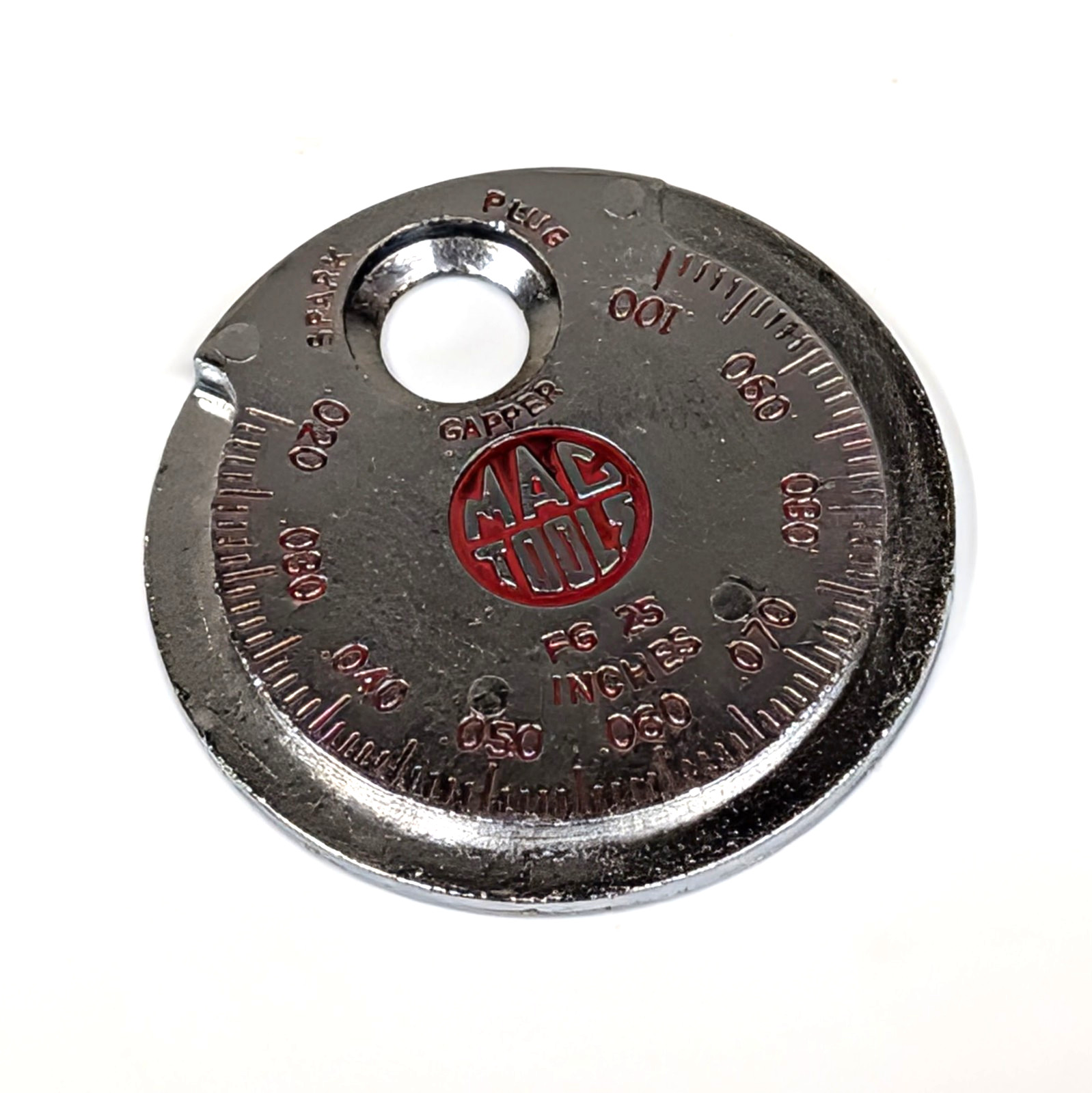 MAC Tools FG-25 Spark Plug Gapper & Gap Size Feeler Gauge USA vintage