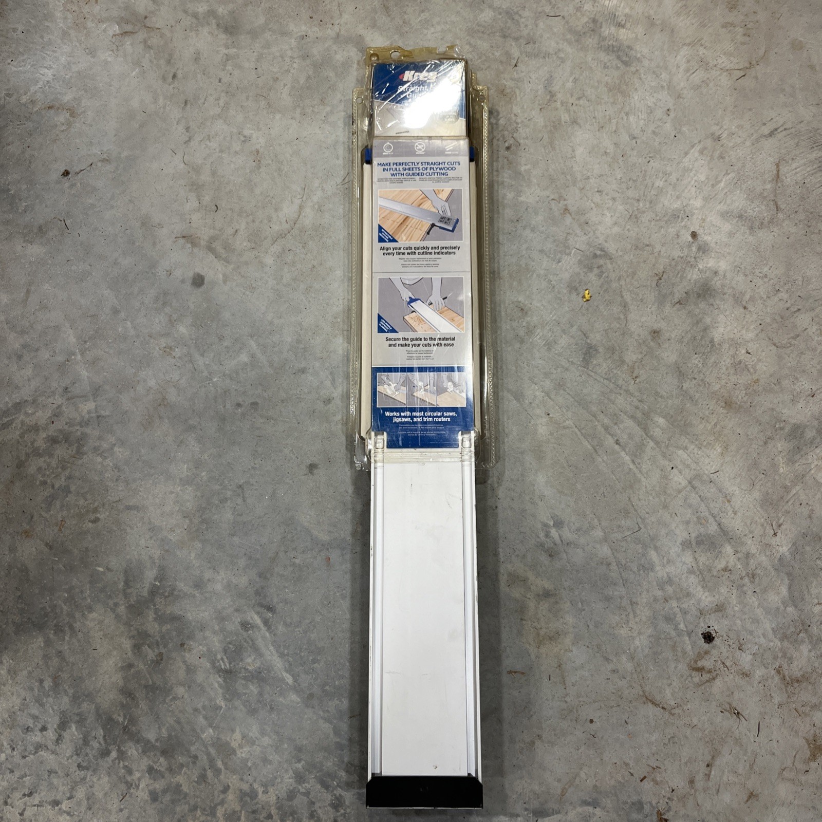 Kreg XL 8 ft. Straight Edge Guide New Open Box