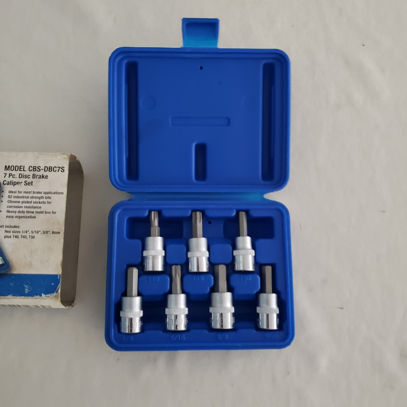CORNWELL TOOLS CBSDBC7S - 7 Piece Disc Brake Caliper Set NEW OTHER