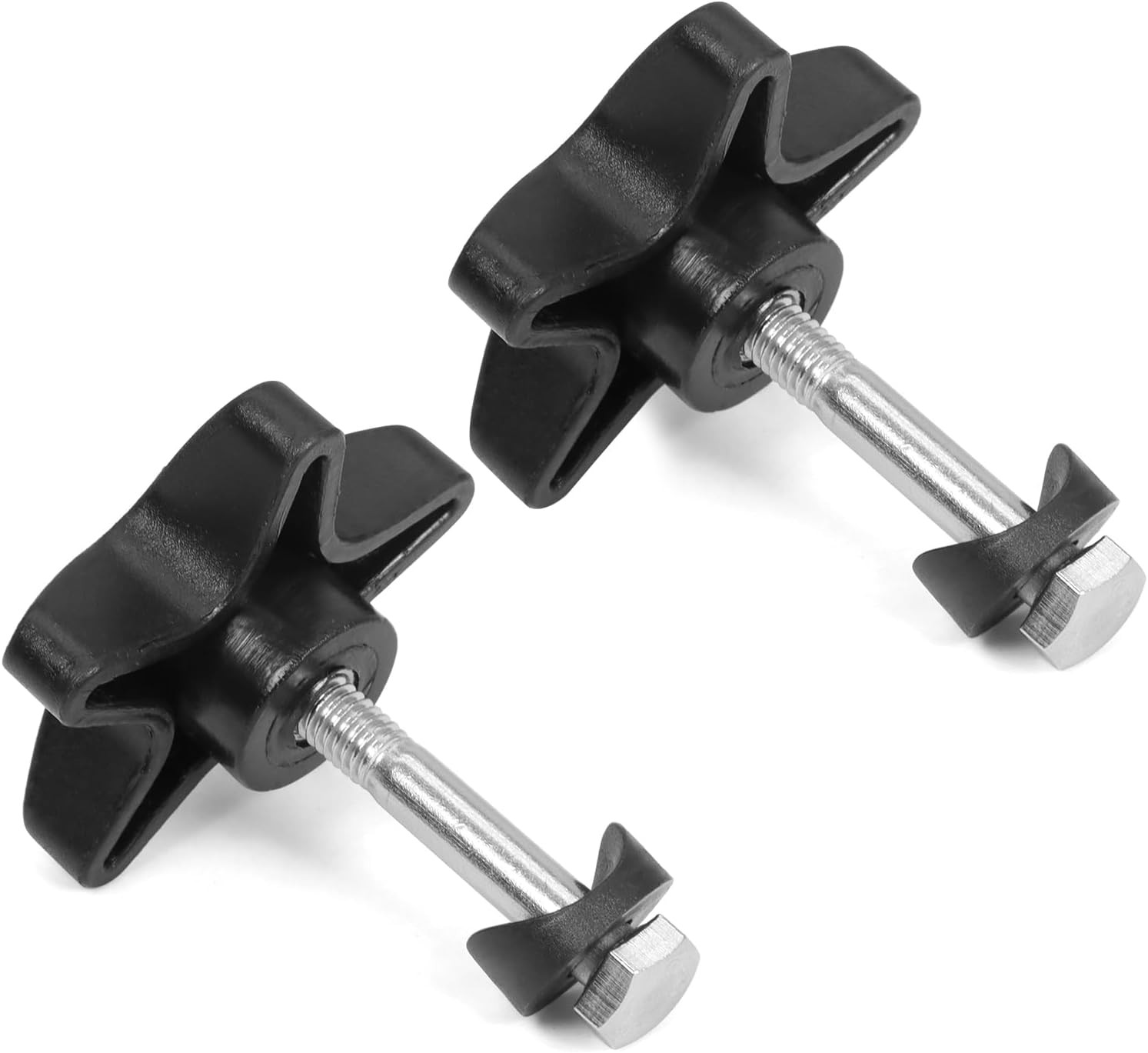 Rollator Walker Replacement Knobs M6 Bolt Set Star Grip Wheel Parts 2 Set