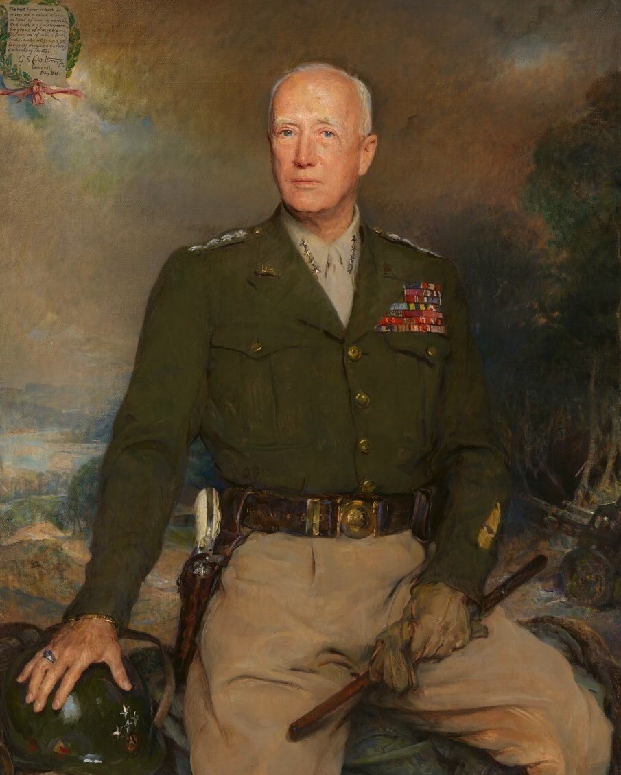George S. Patton Portrait World War 2 WWII 8 x 10 Photo Picture Photograph ps1