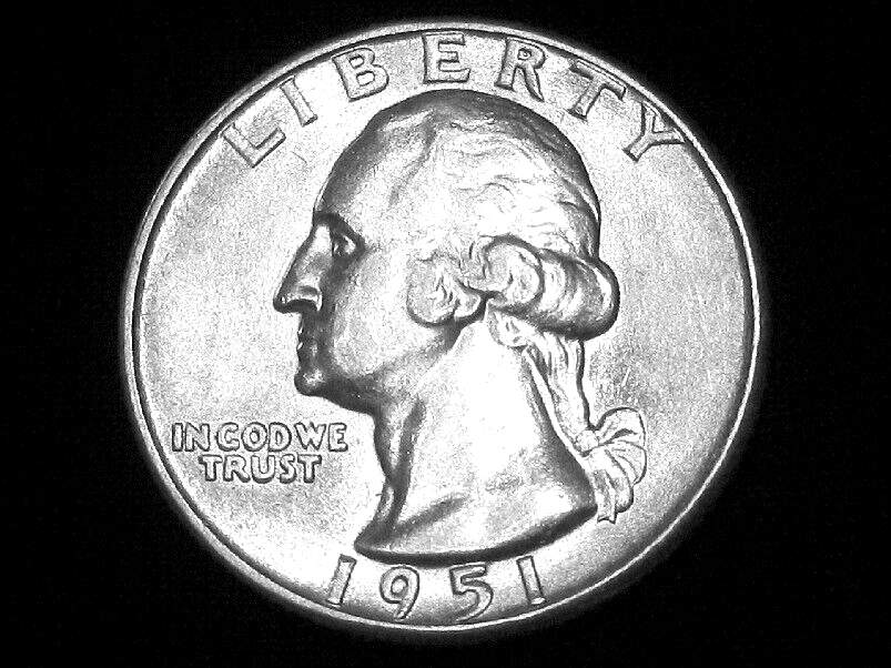 1951 Washington Quarter --- Almost Uncirculated +++