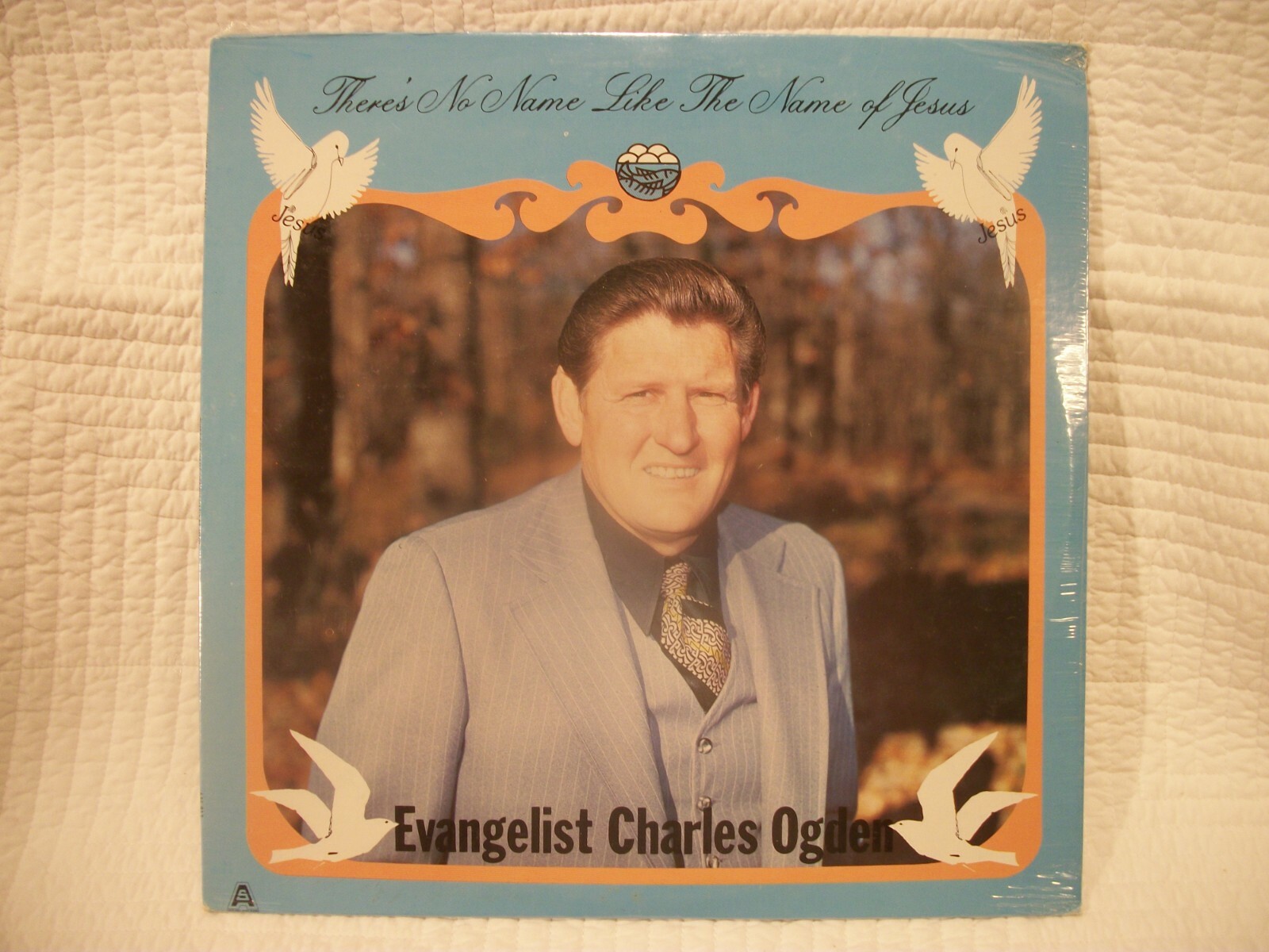 SEALED REV. CHARLES OGDON THERE'S NO NAME LIKE THE NAME OF JESUS VINYL LP RECORD