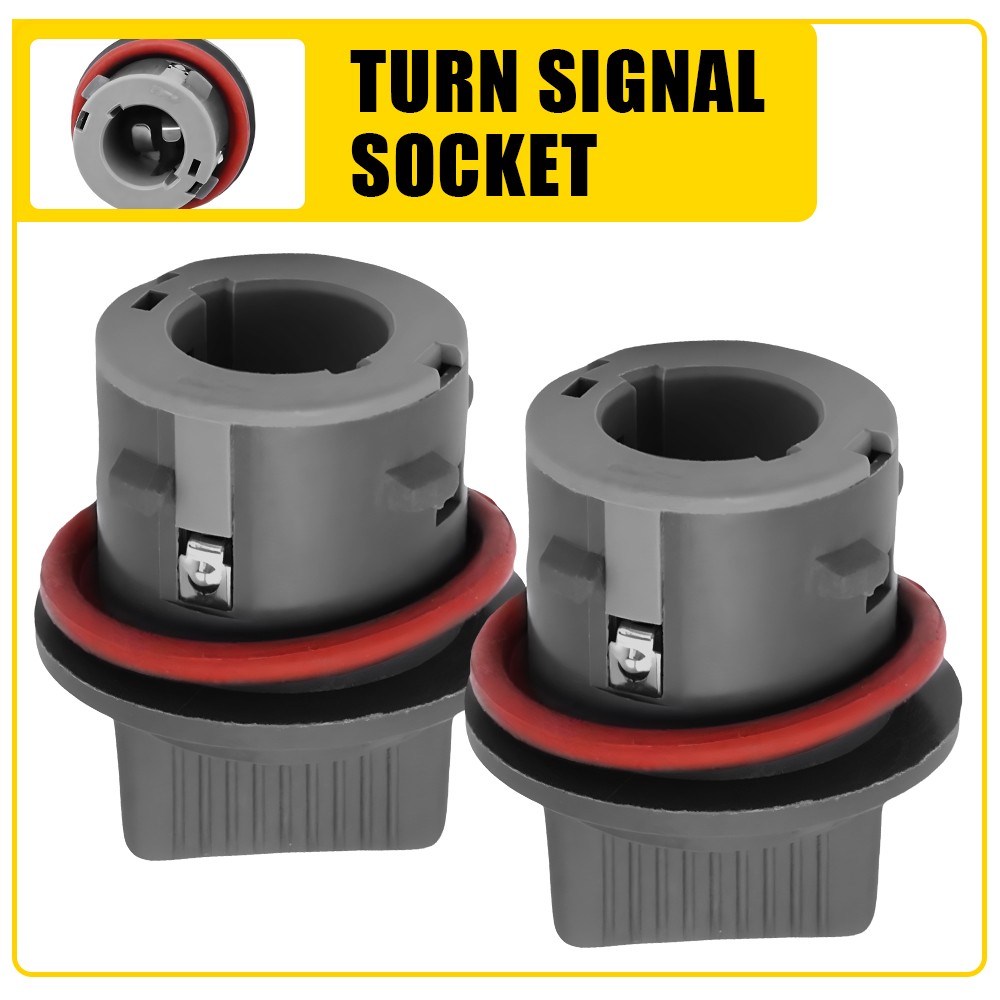2x For 2019-2025 Kia Soul Front Turn Signal Socket 92166-A9000 Left & Right Side