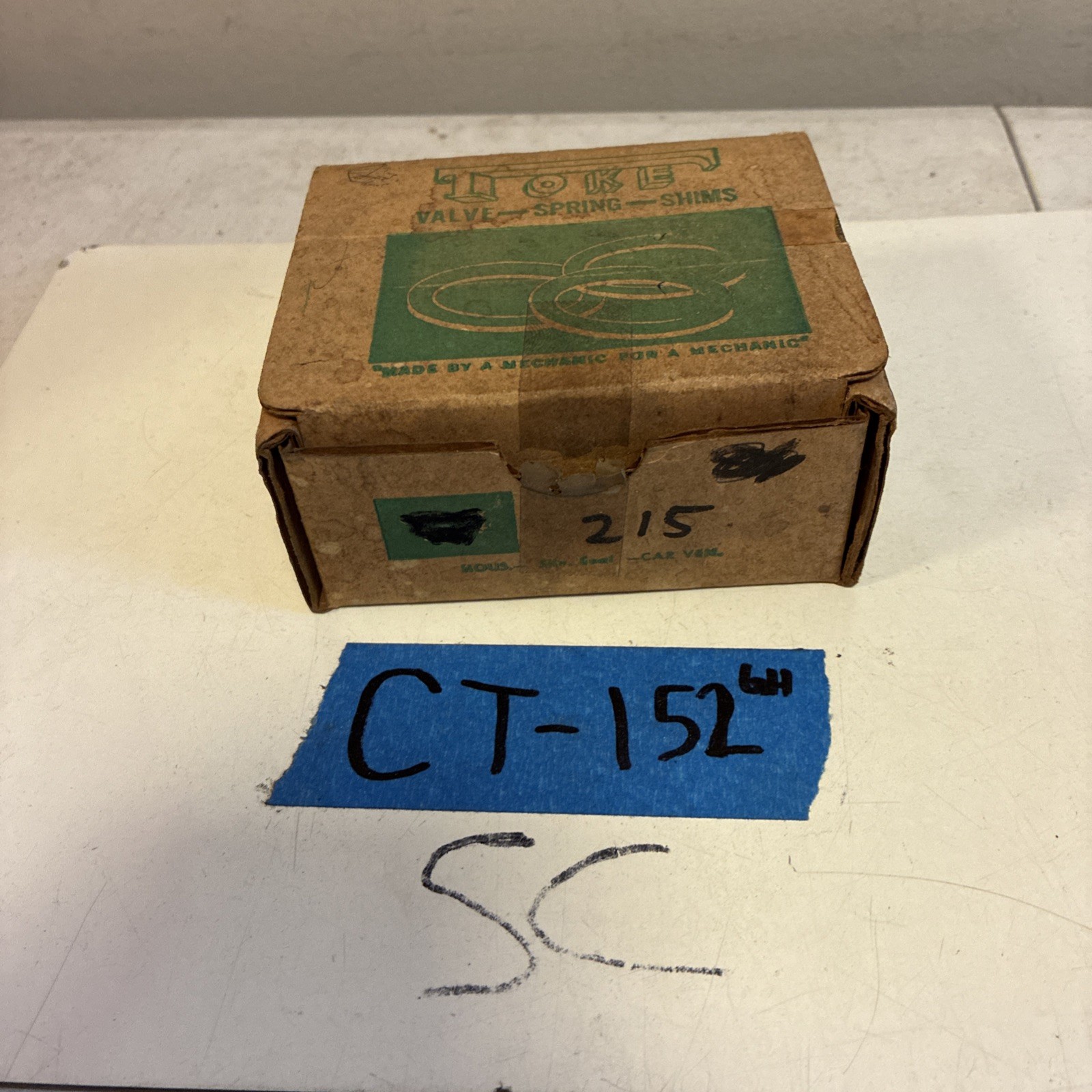TOKE Products 215  Valve Train Washer Sold Individually Durable High Quality NOS