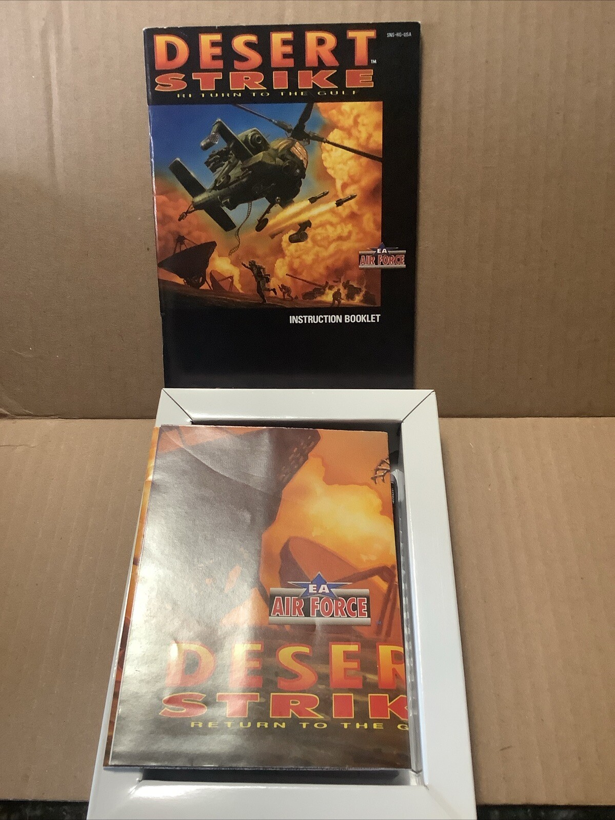 North American Version Desert Strike Return To The Gulf