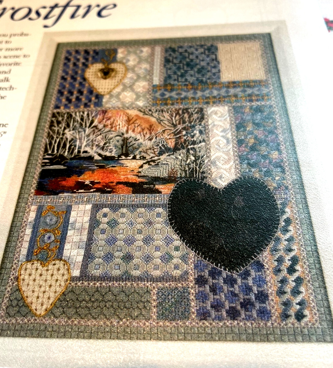 Joan Thomasson FROSTFIRE Needlepoint Pattern