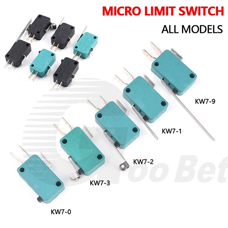 Micro Limit Switch Hinge Roller Lever Router CNC 3D Printer NO NC SPDT 16A 250V