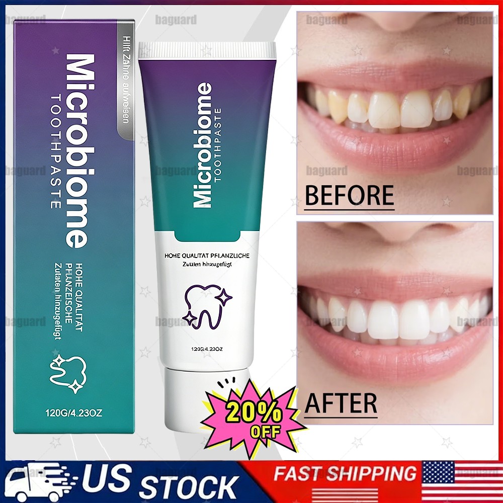 Microbiome Mint Flavor Gum Toothpaste Cleaning Toothpaste Sensitive Teeth 120g