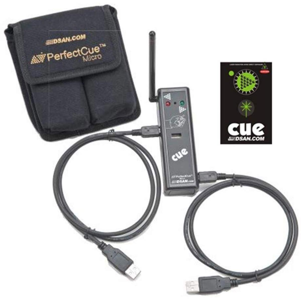 DSAN PerfectCue Micro Ultra Compact Cue Light Remote Presentation Controller wit