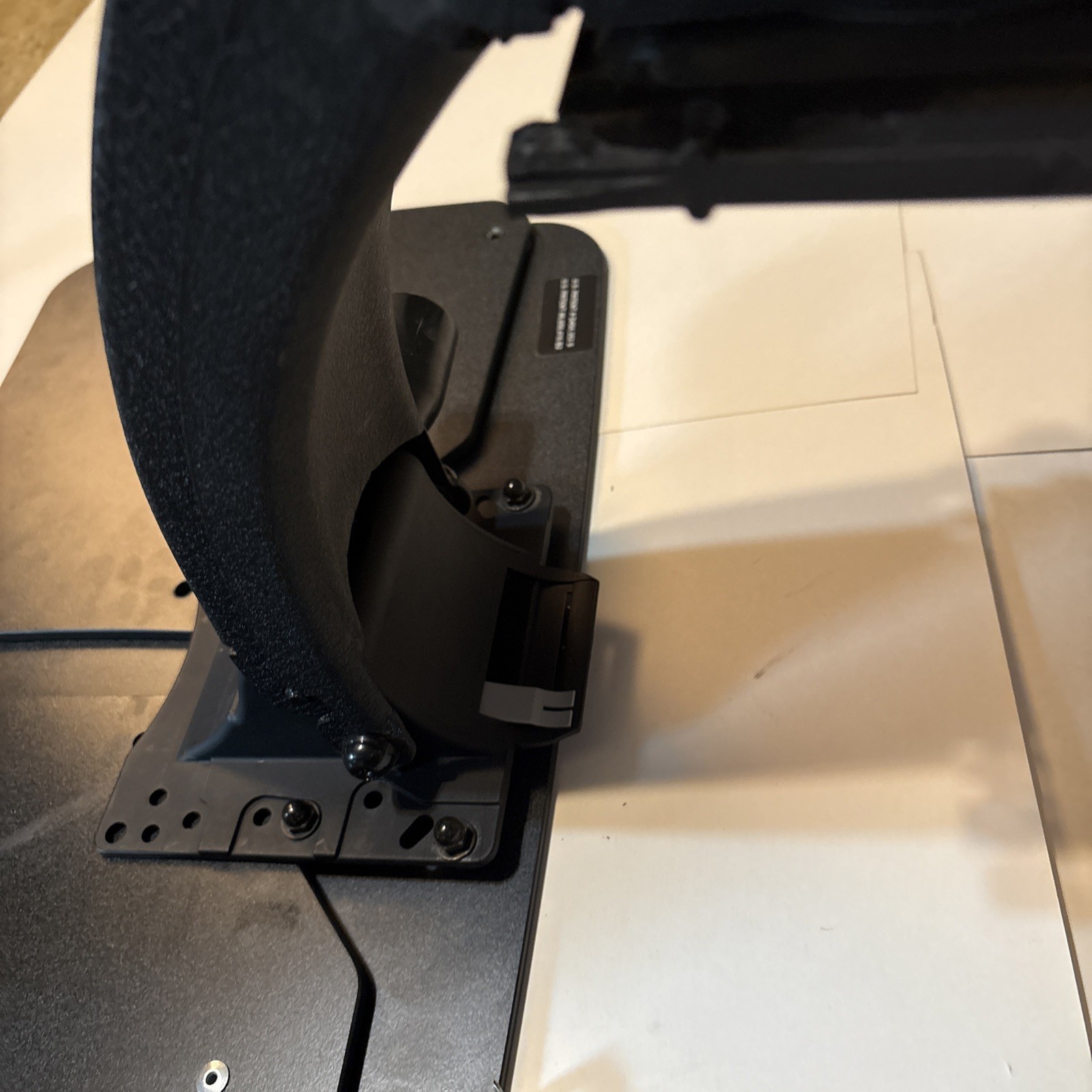 20 Inch Ergonomic Under Desk Mount Extendable Keyboard Tray System PREOWNED