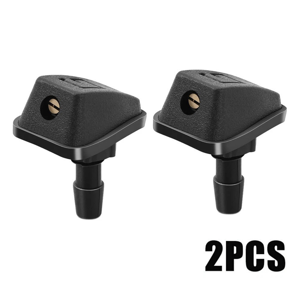 Front hood wiper nozzle spray set 2PCS for efficient windshield maintenance