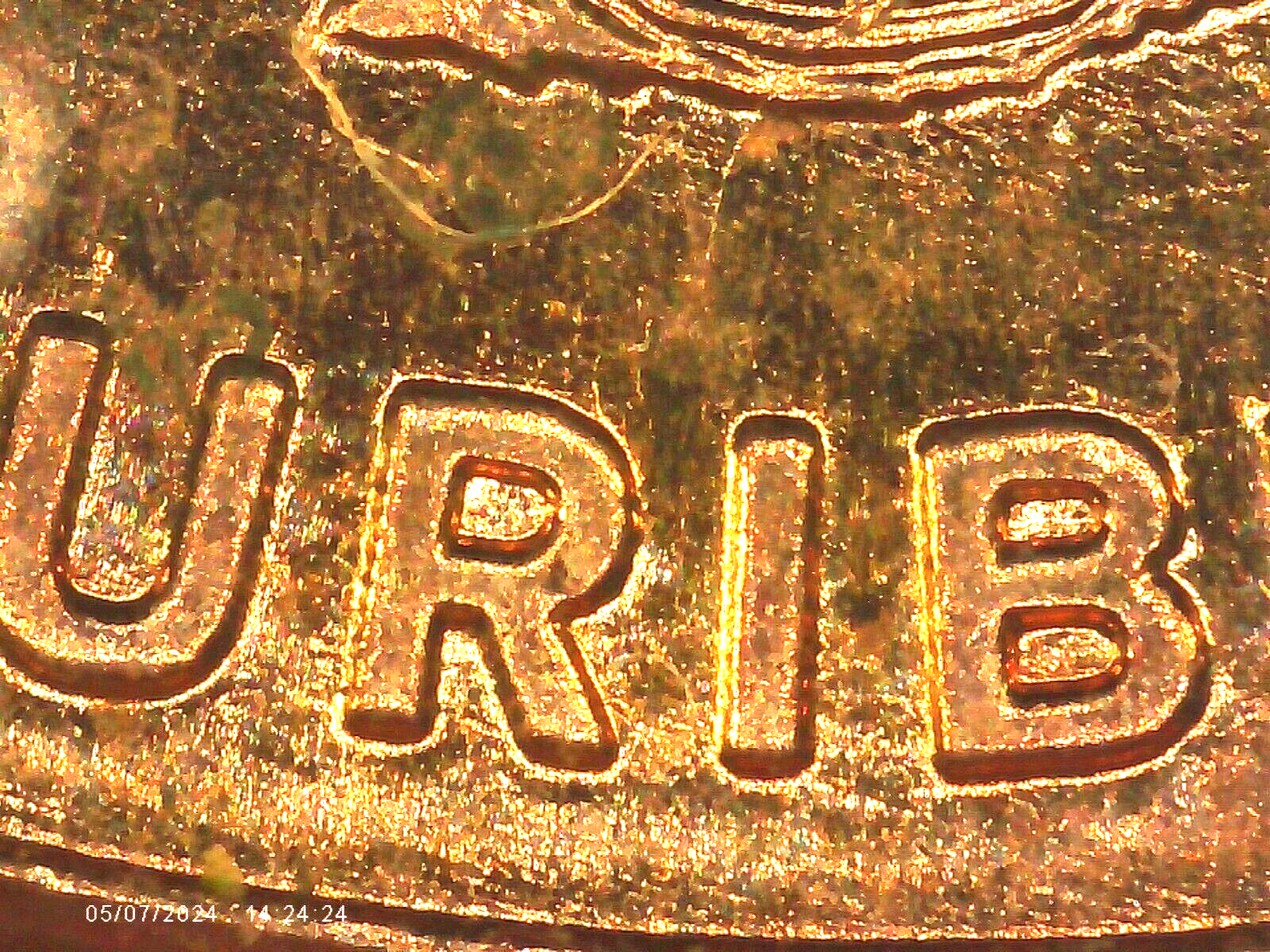 2009 P BU FY DOUBLED DIE REVERSE ERROR WDDR-037