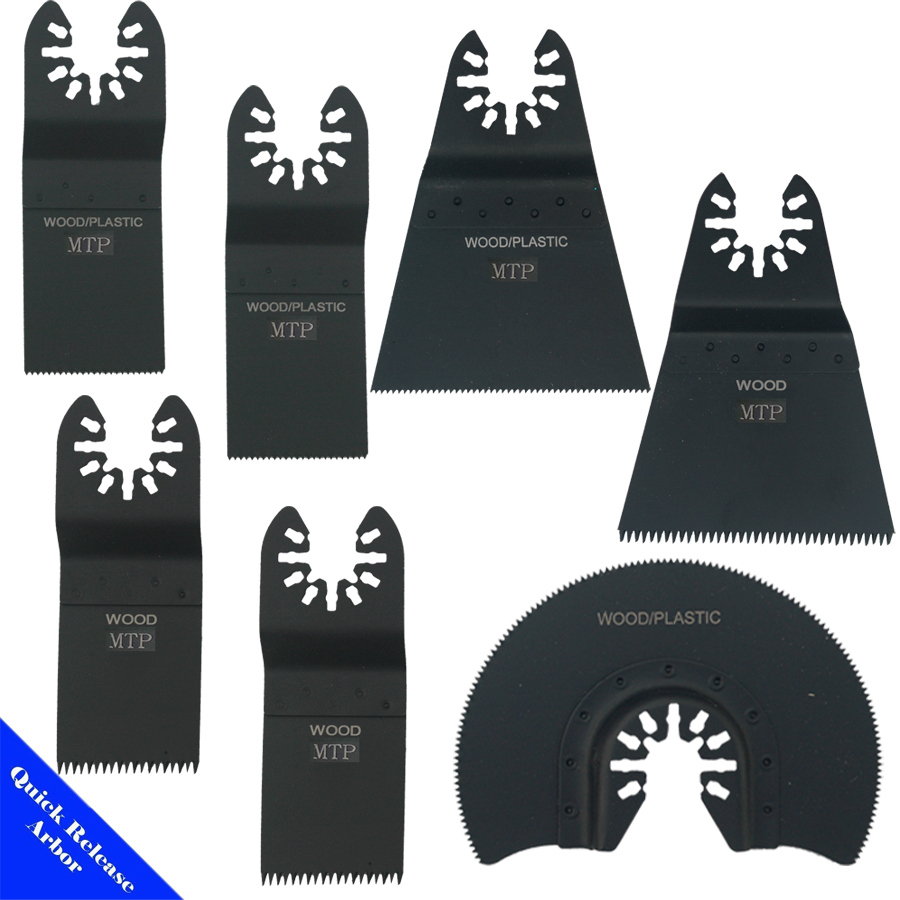 7 Saw Blade Oscillating Multi Tool Fein Multimaster Porter Cable Makita Bosch