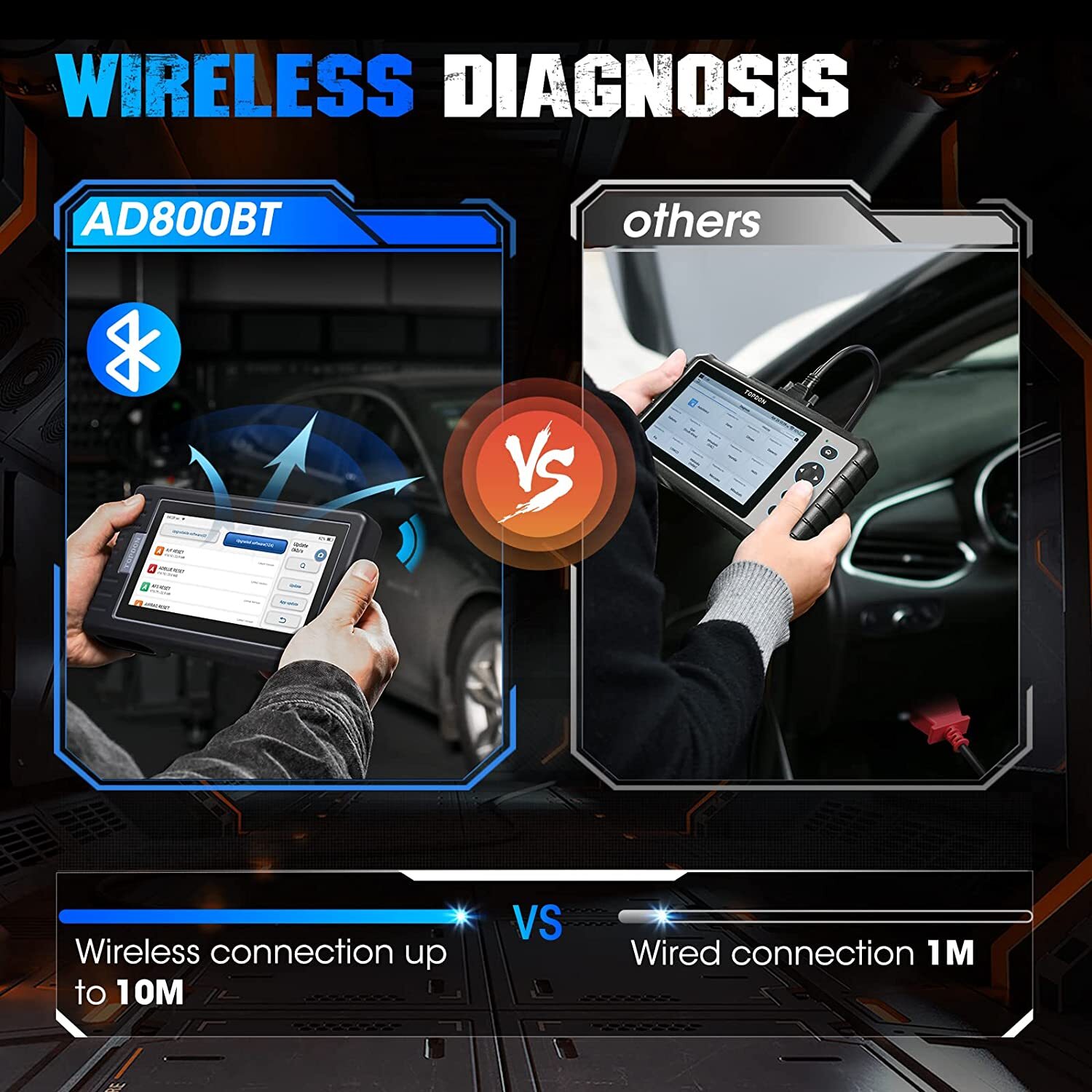 2025 TOPDON ArtiDiag800BT Car Diagnostic Tool Full System Bluetooth OBD2 Scanner