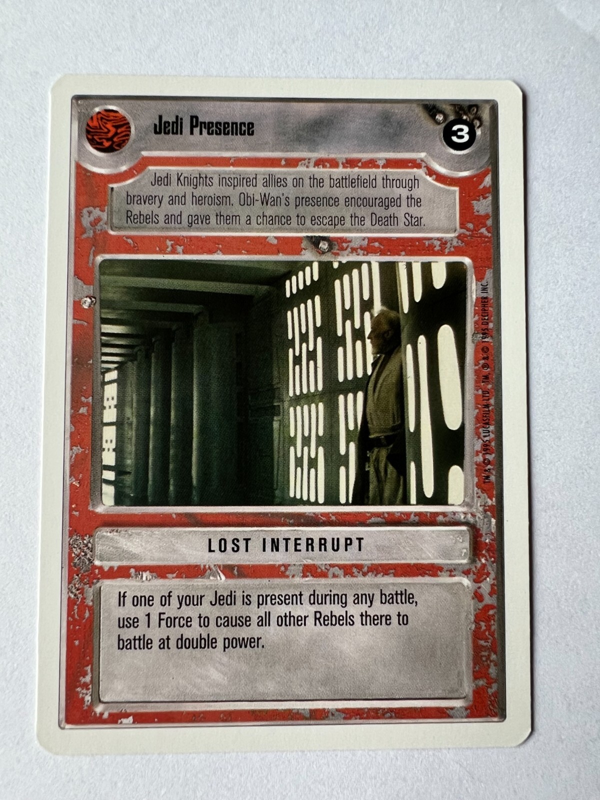 SWCCG Star Wars CCG Jedi Presence WB LS Unlimited