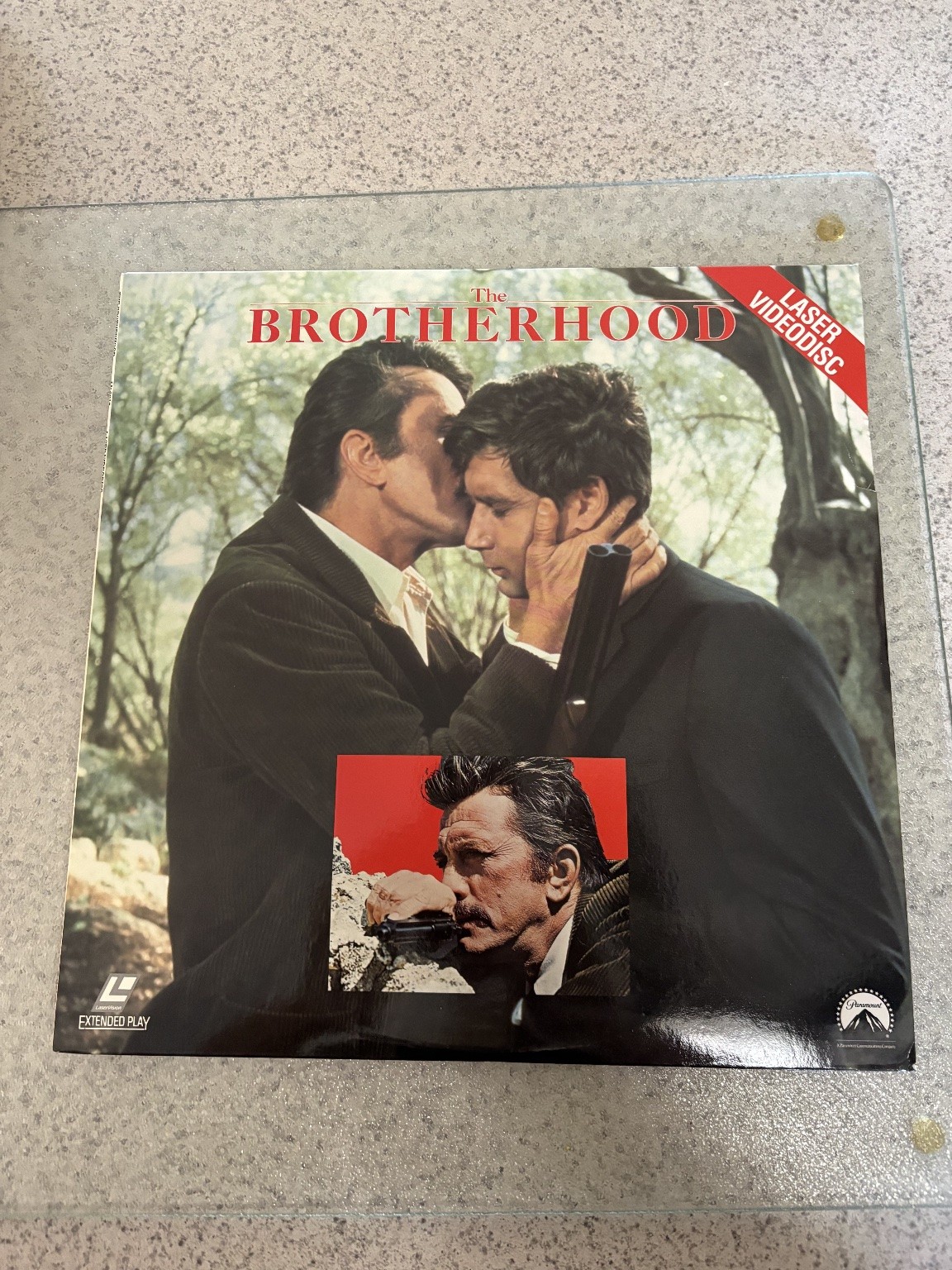 The Brotherhood LaserDisc 1968 Crime Drama Kirk Douglas Paramount EP
