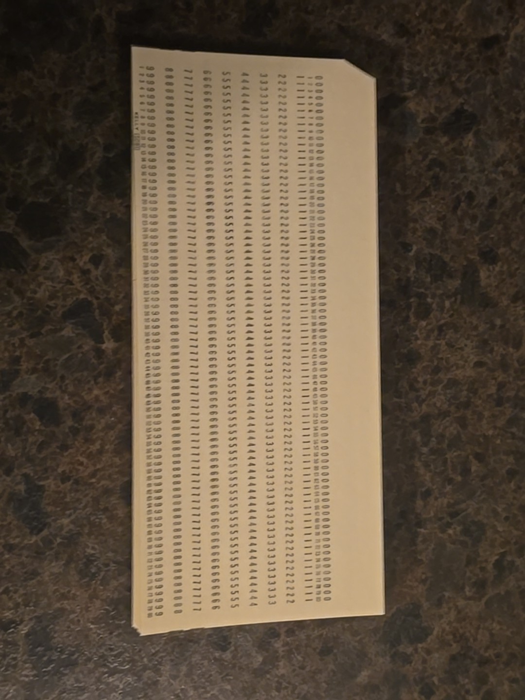 Lot of 50 IBM 5081 80-Column Punch Cards NOS Blank Unpunched Vintage