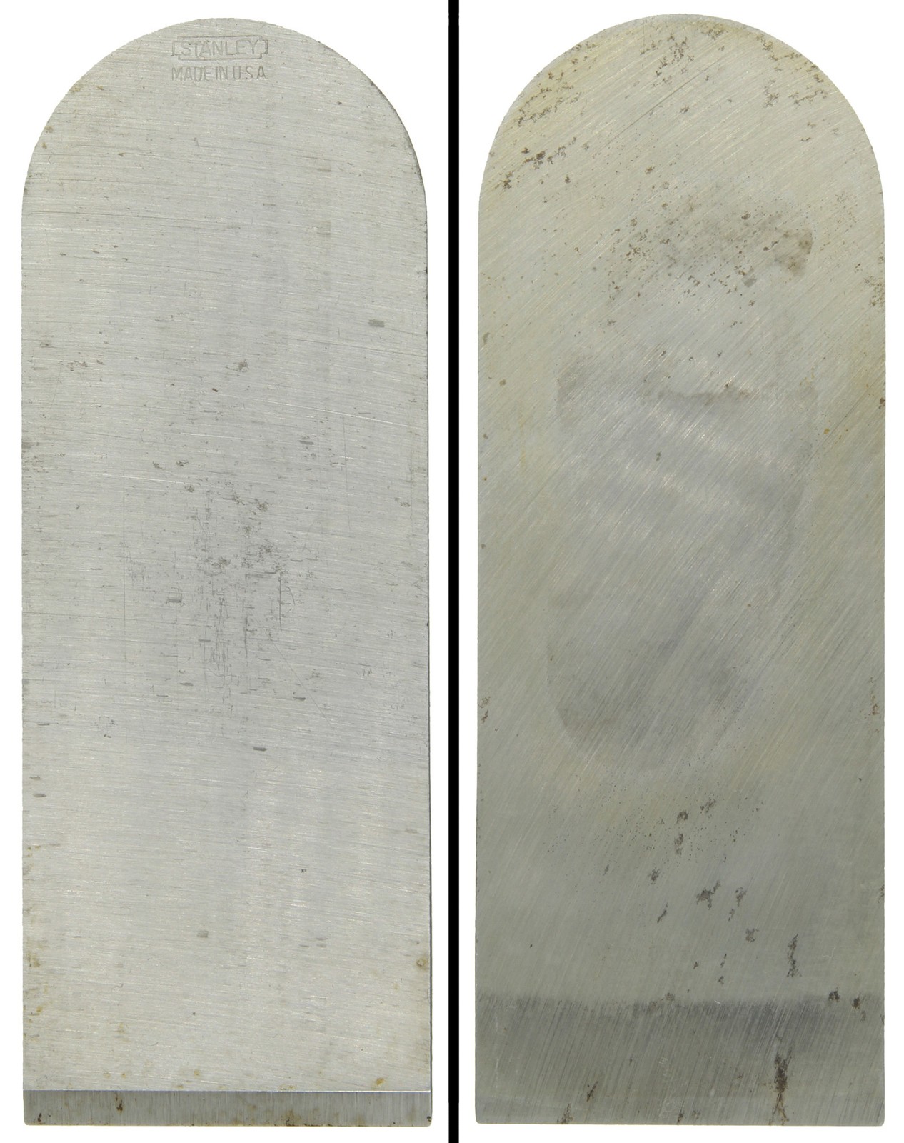 Founder's Grade Notched Rectangle 1 5/8" Iron for Stanley No. 110 - mjdtoolparts