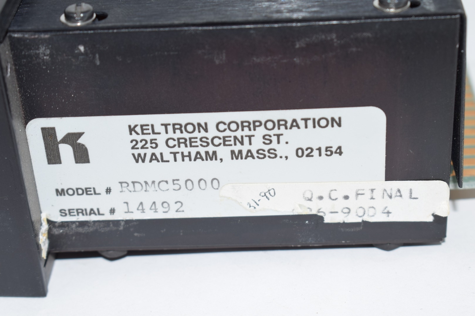 Keltron RDMC5000 Mini-Digit Instrument Displays PLC Digital Display