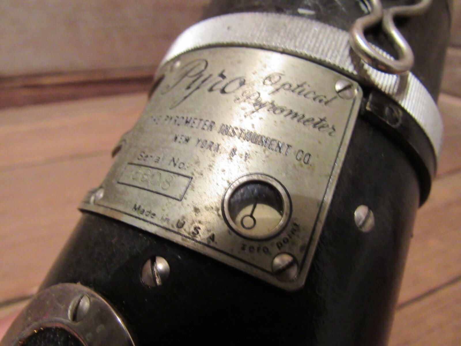 VINTAGE PYRO OPTICAL PYROMETER THERMOMETER