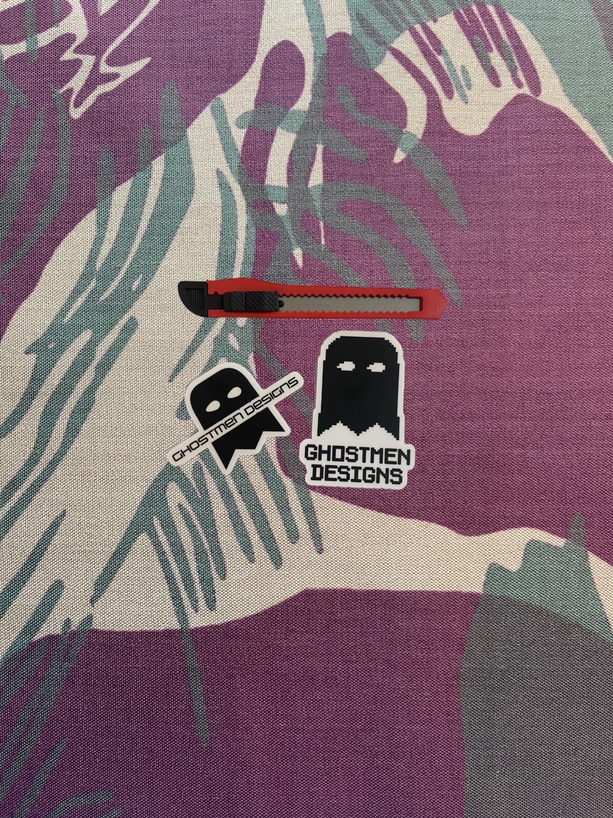 Ghostmen Designs Rhodesian BS Cordura Holster Wrap Kit 12" X 15" Adhesive Back