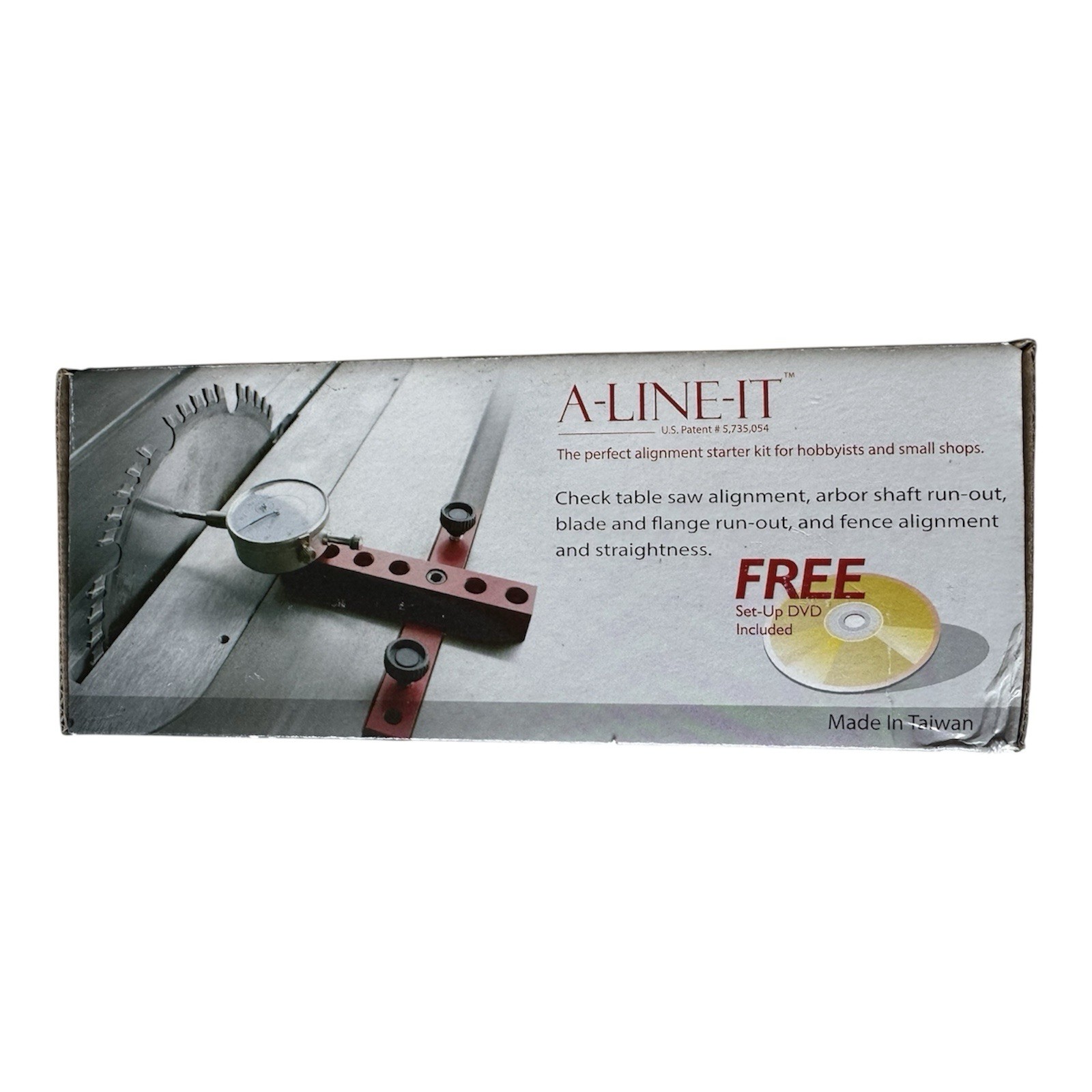 Woodworking A-Line It Basic Kit With Dial Indicator Alignment & Calibration New