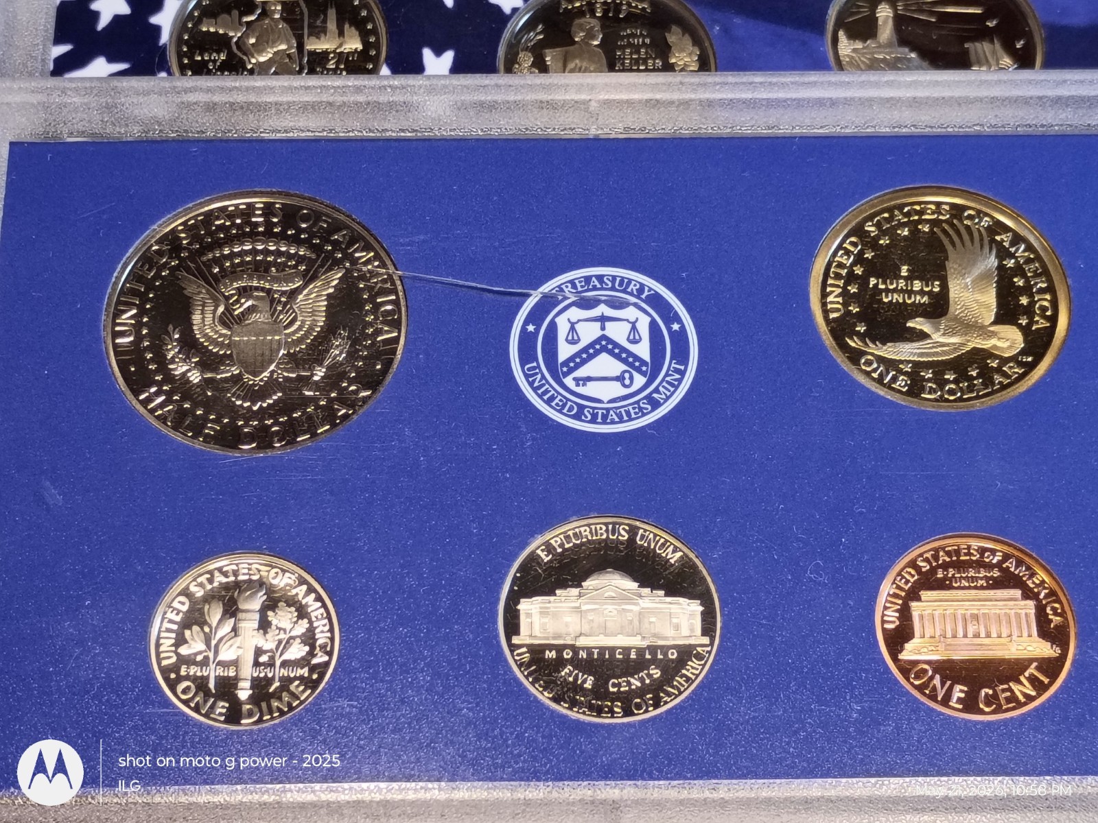 2003-S US Mint Proof Set ~ 10 Coins in OGP ~ Includes State Quarters