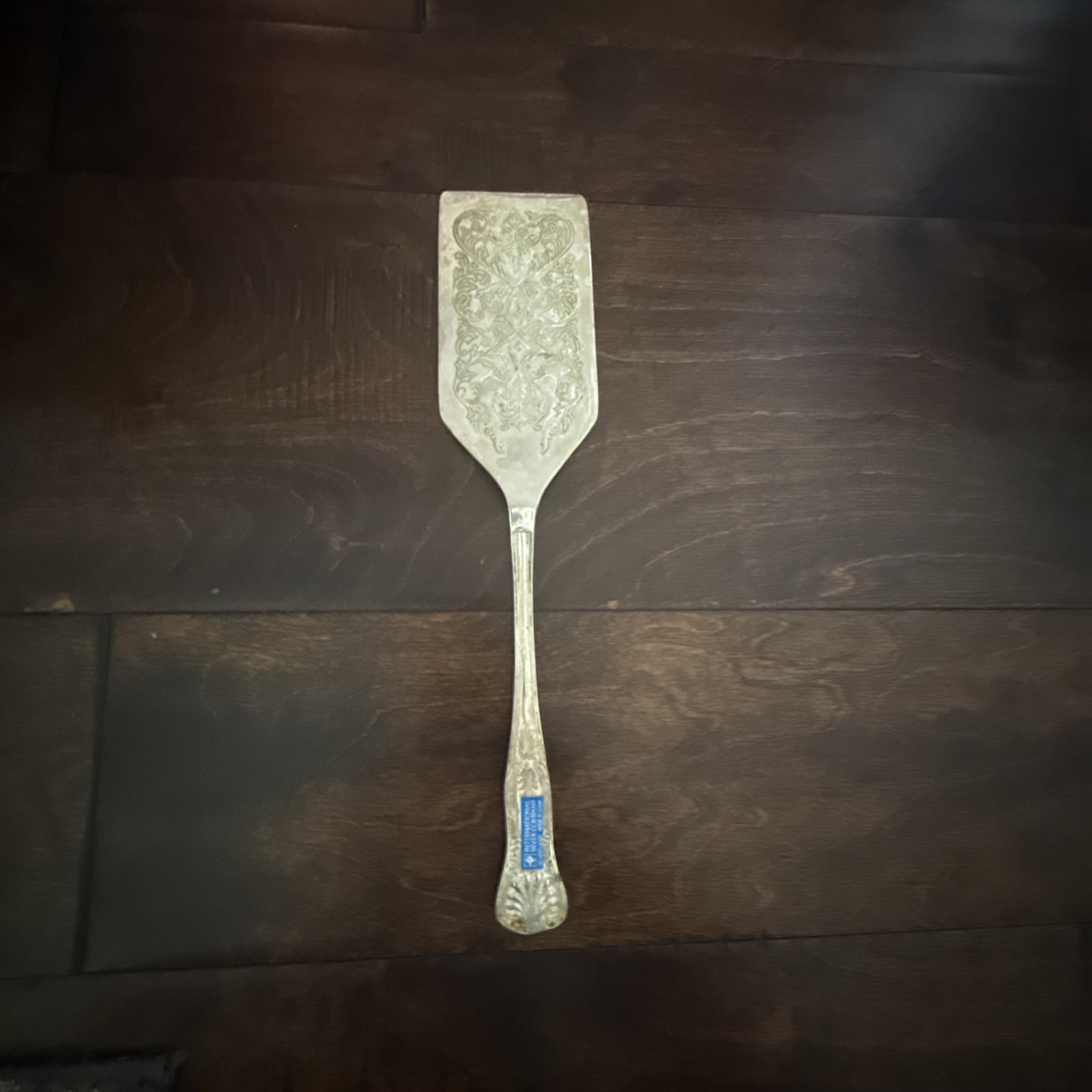 Large Silver Plate Serving Spatulas